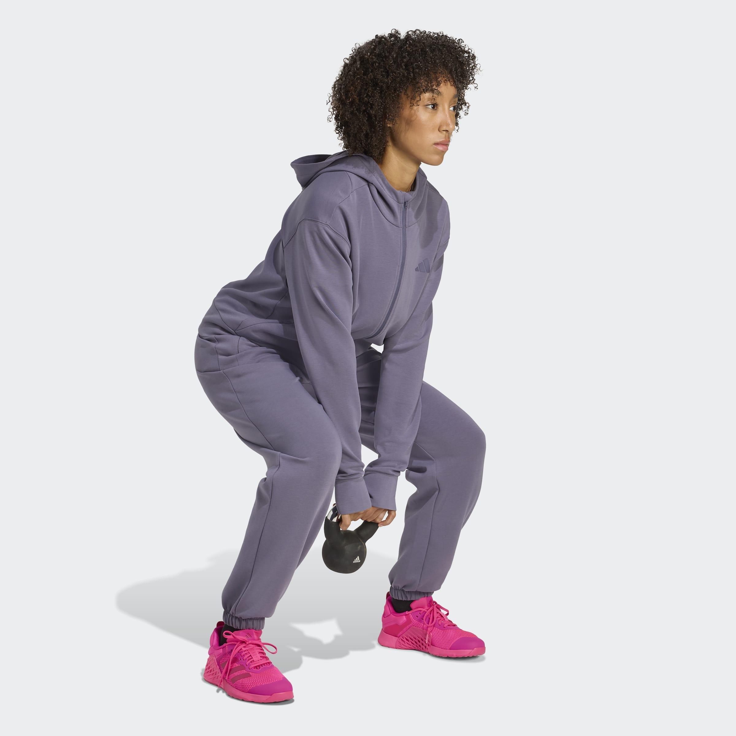 Designed 4 Training Full-Zip Hooded Sweatshirt, Purple, A701_ONE, large image number 6