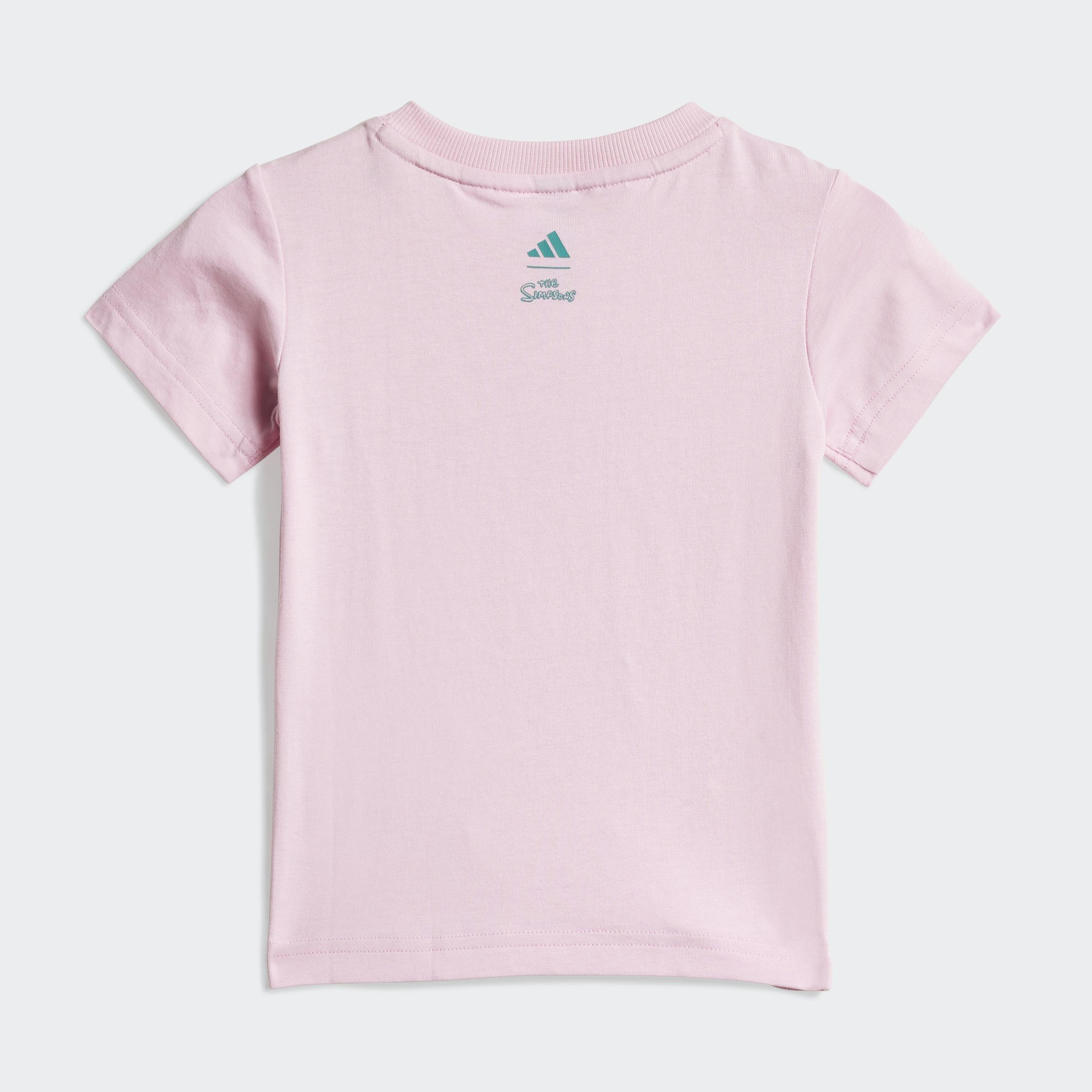 Kids Unisex The Simpsons T-Shirt Set, Pink, , large image number 2