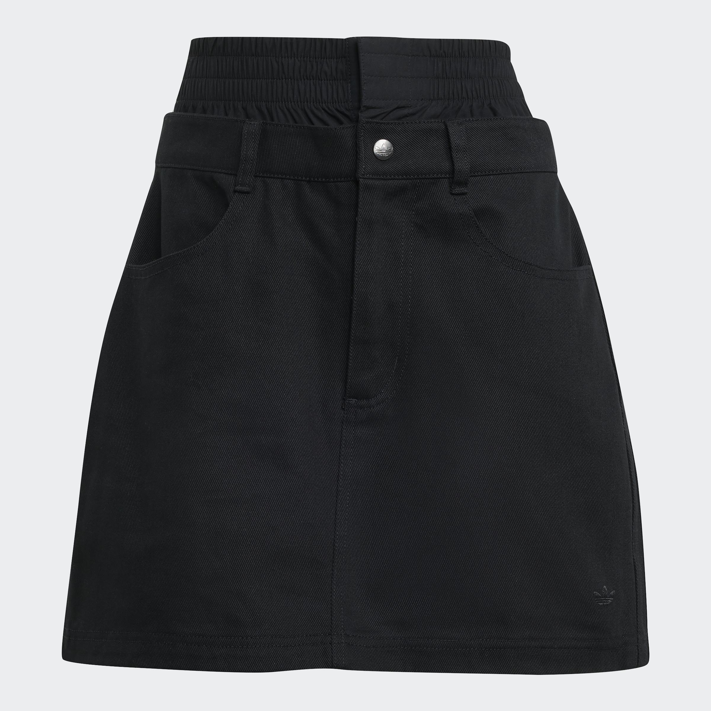 Firebird Utility Mini Skirt, Black, A701_ONE, large image number 0