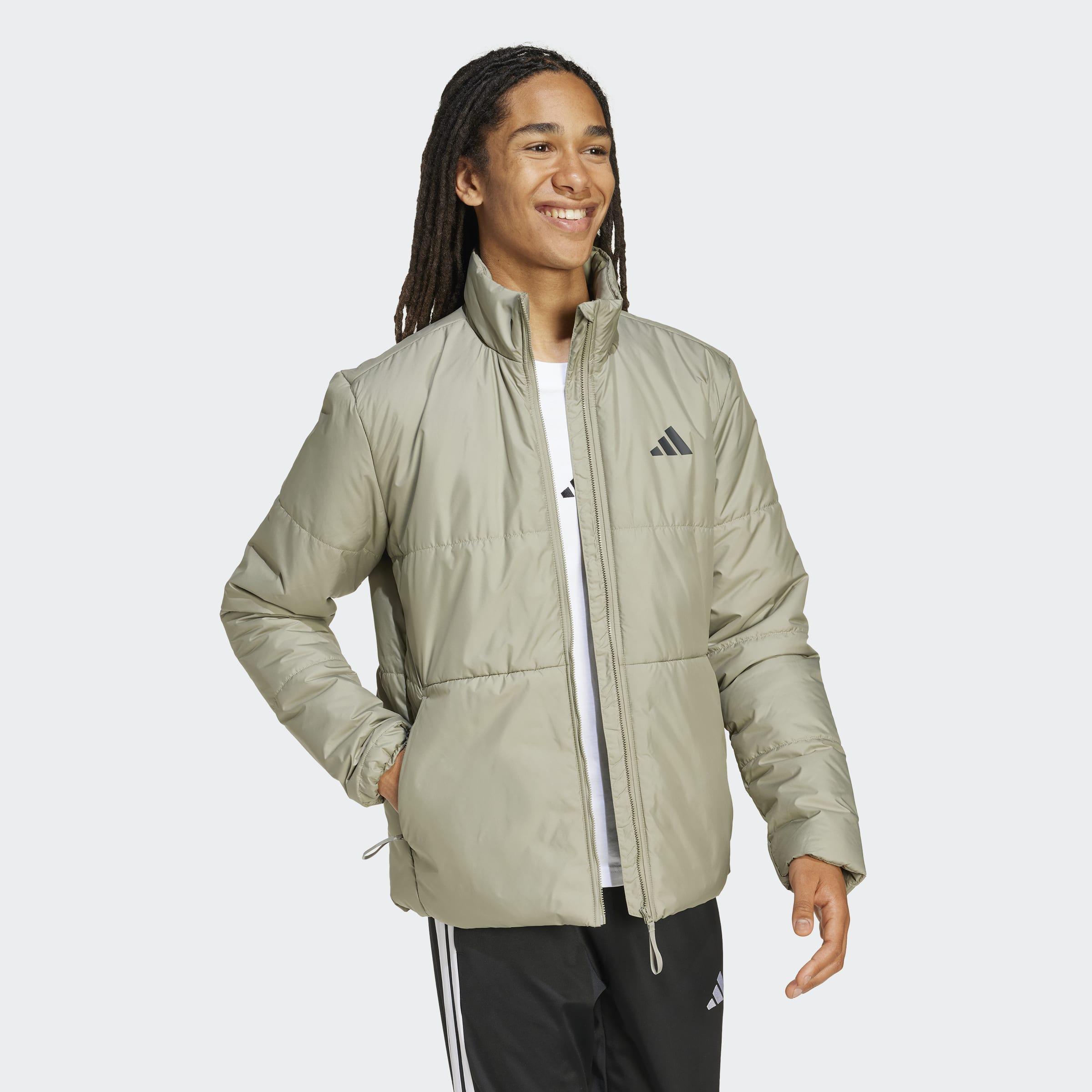 BSC Climawarm 3-Stripes Insulated Jacket, Green, A701_ONE, large image number 4