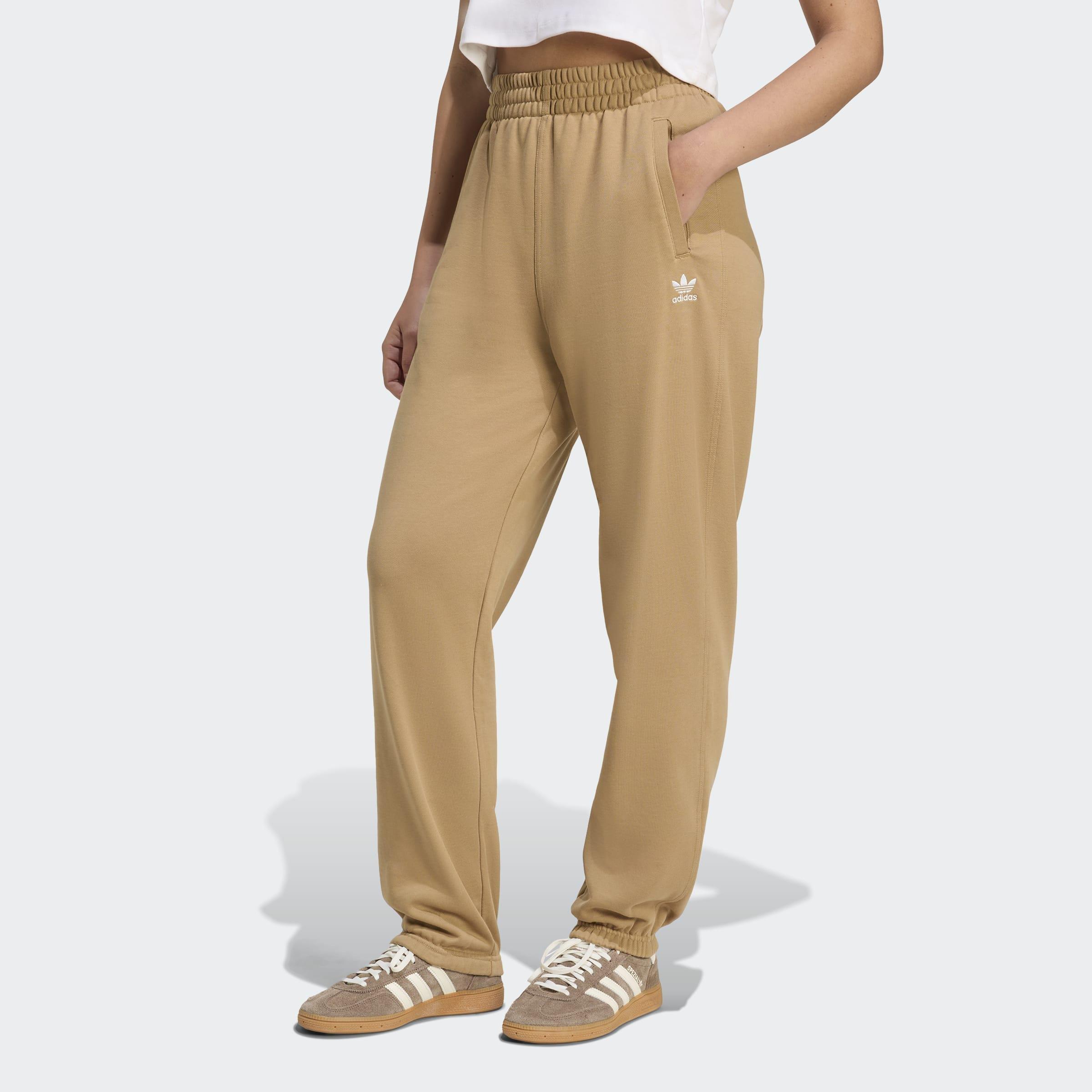 Essentials French Terry Joggers, Beige, A701_ONE, large image number 4