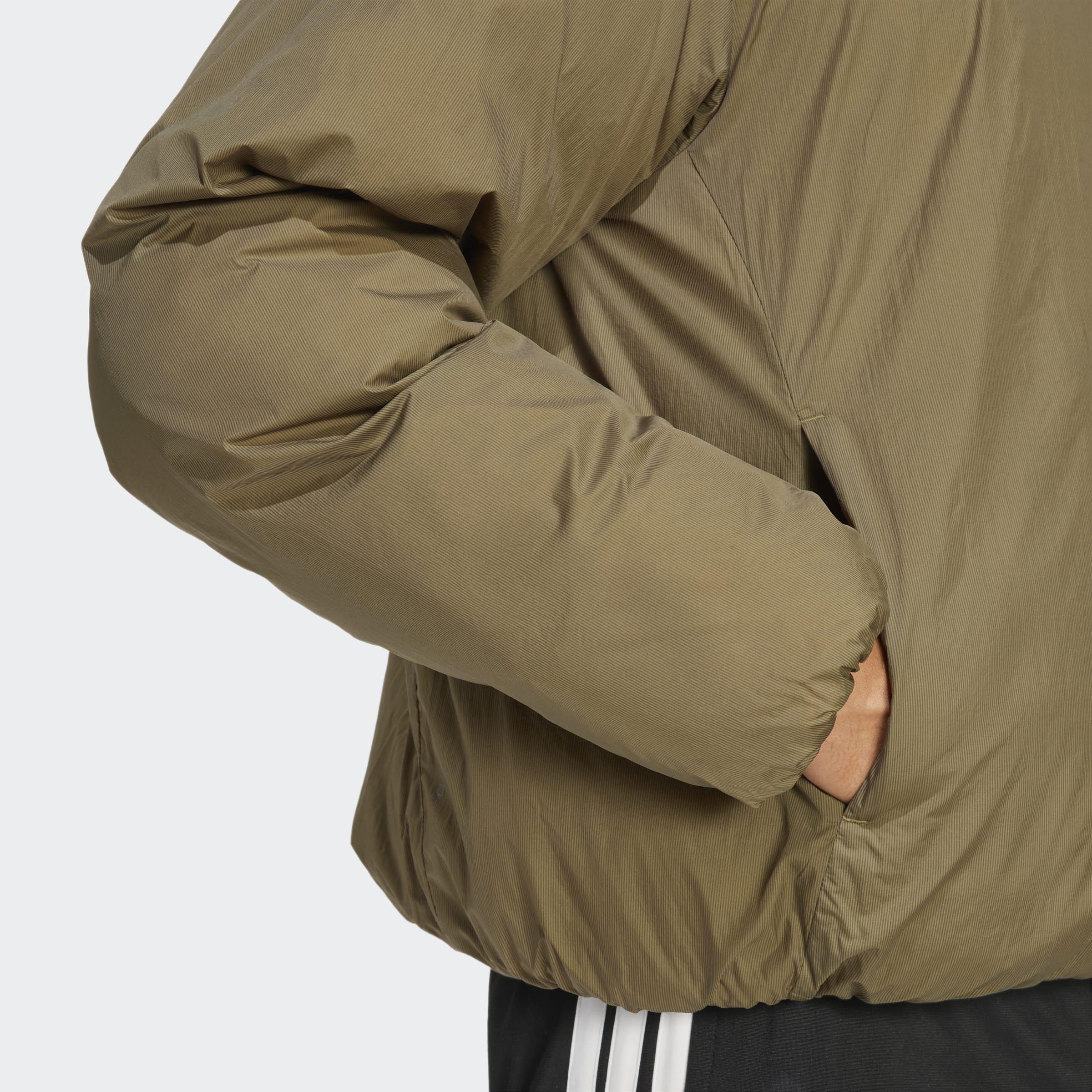 Essentials Climawarm Puffer Down Jacket, Green, A701_ONE, large image number 2