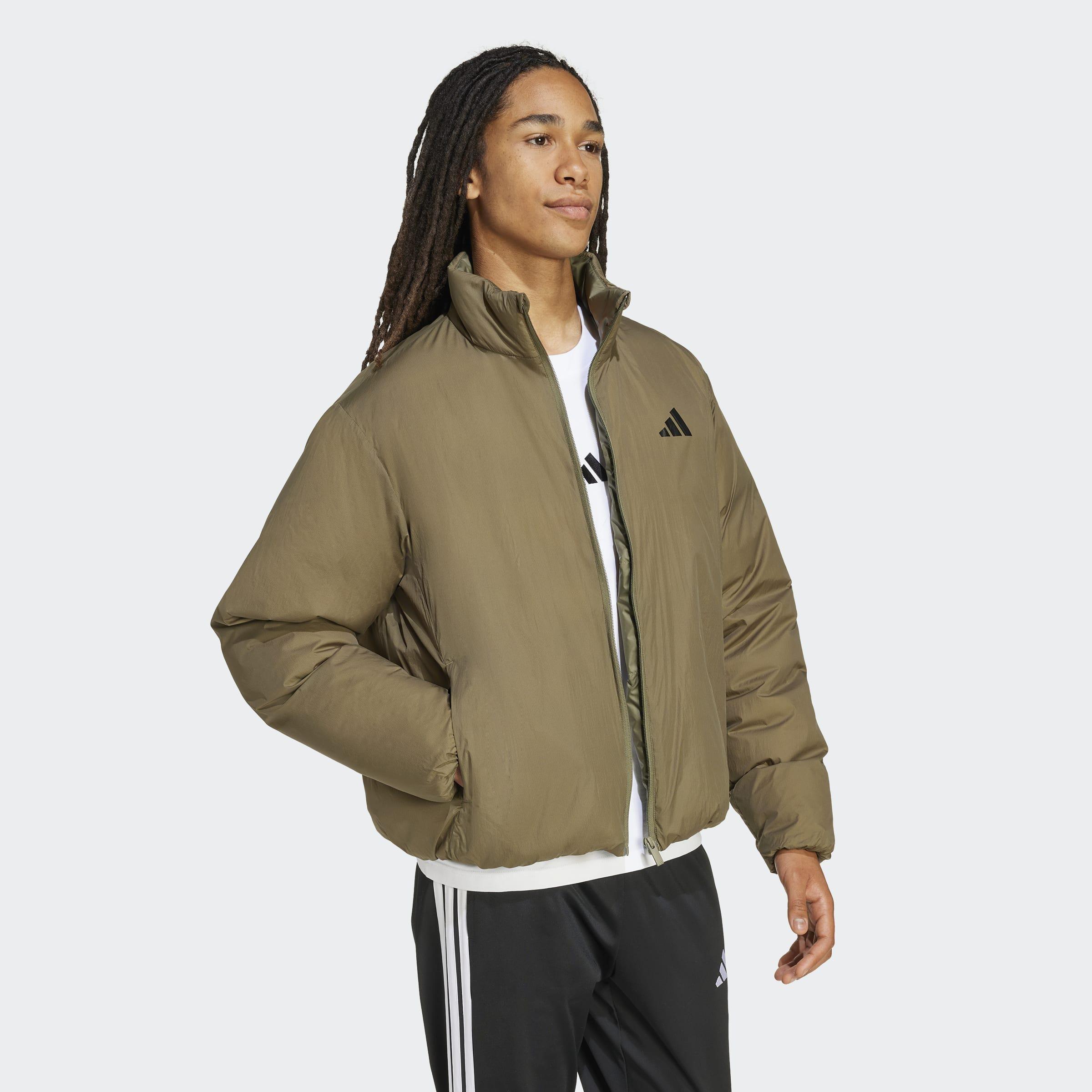 Essentials Climawarm Puffer Down Jacket, Green, A701_ONE, large image number 5