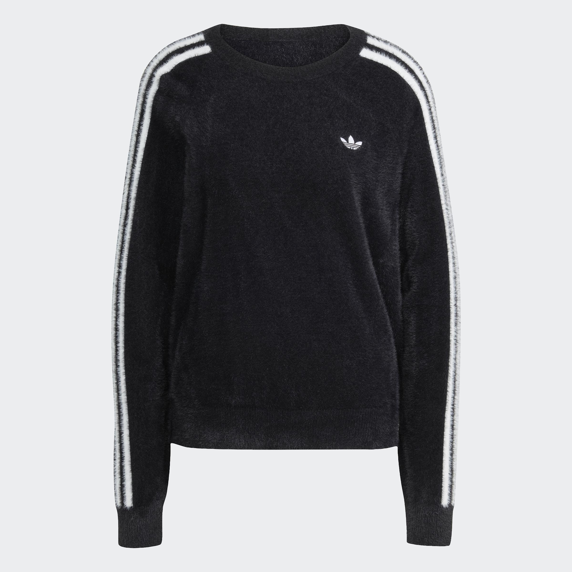 Adicolor Holiday Knit Sweatshirt, Black