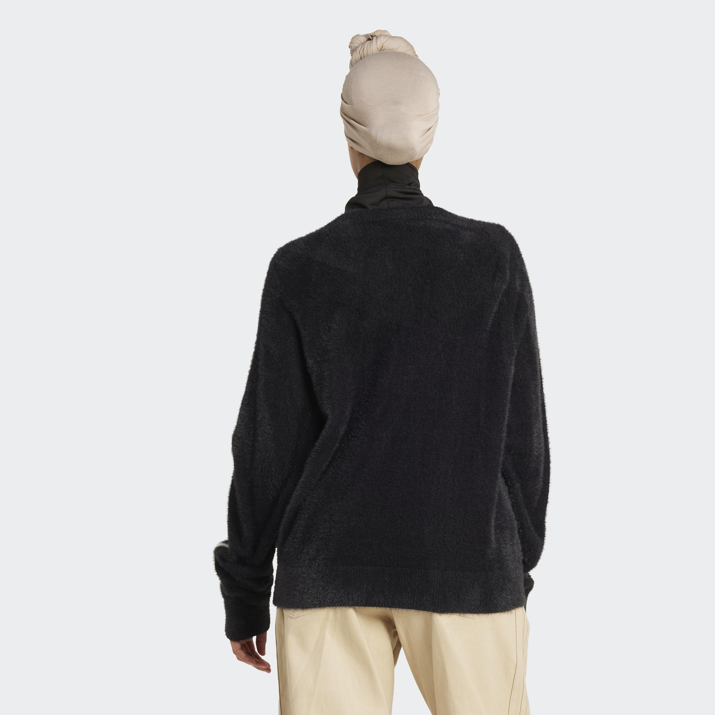 Adicolor Holiday Knit Sweatshirt, Black