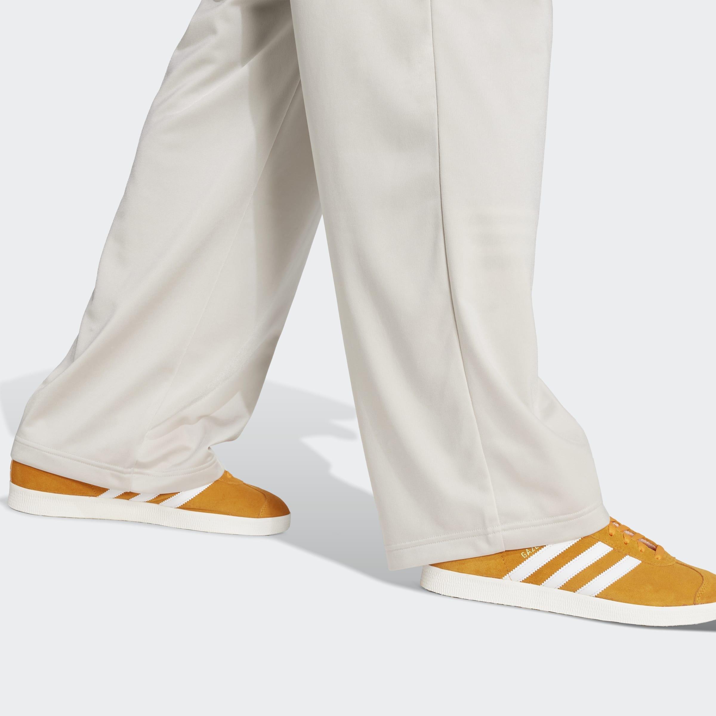 Varsity Open Hem Loose Tracksuit Bottoms, Grey, A701_ONE, large image number 3