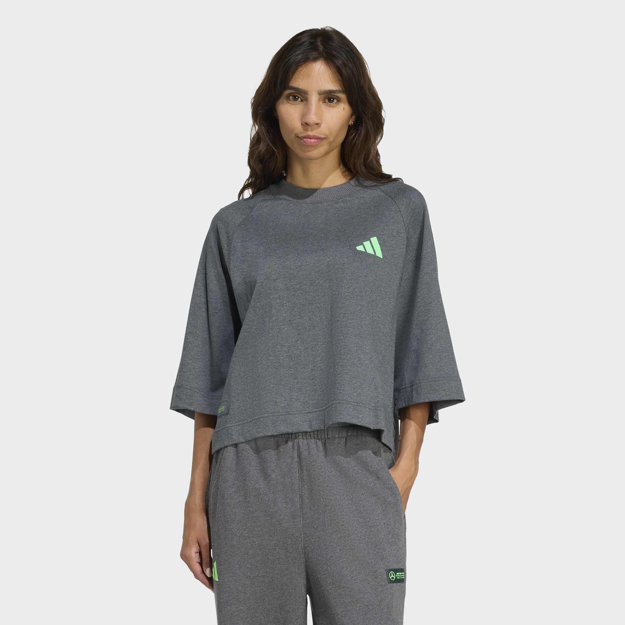 Mercedes - AMG Petronas Formula One Team Premium Sweat T-Shirt, Grey, A701_ONE, large image number 4