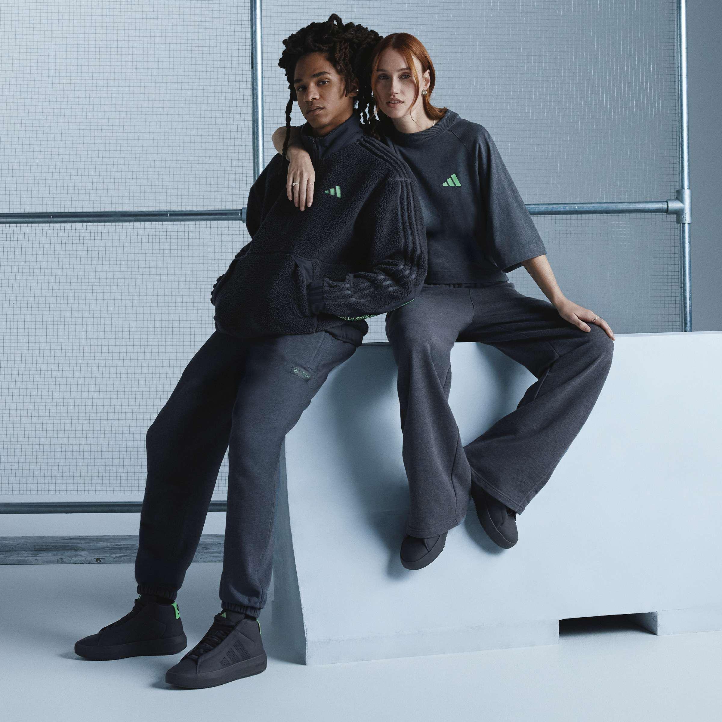 Mercedes - AMG Petronas Formula One Team Premium Sweat Joggers, Grey, A701_ONE, large image number 4