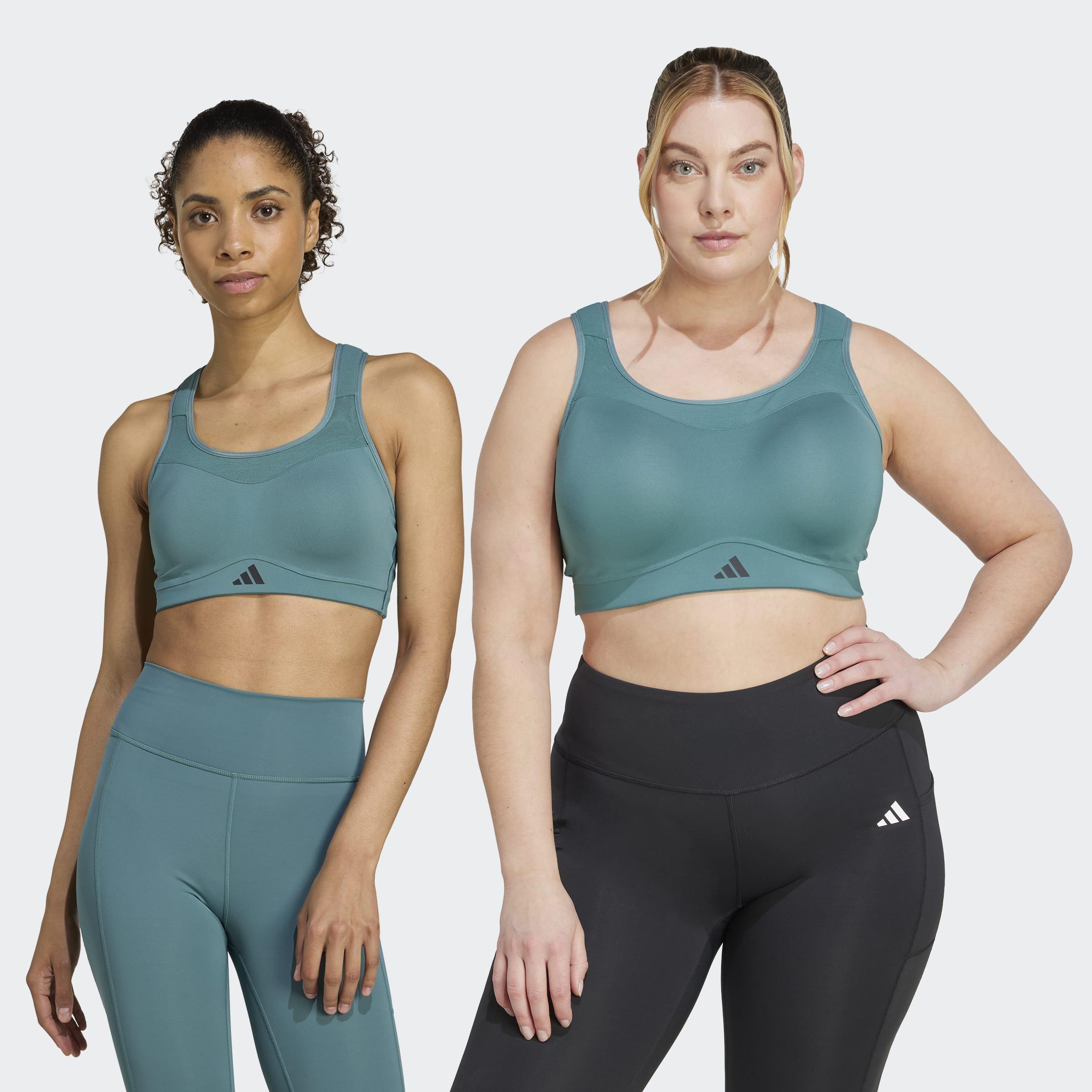 TLRD Impact Training High Support Bra, Green, A701_ONE, large image number 9