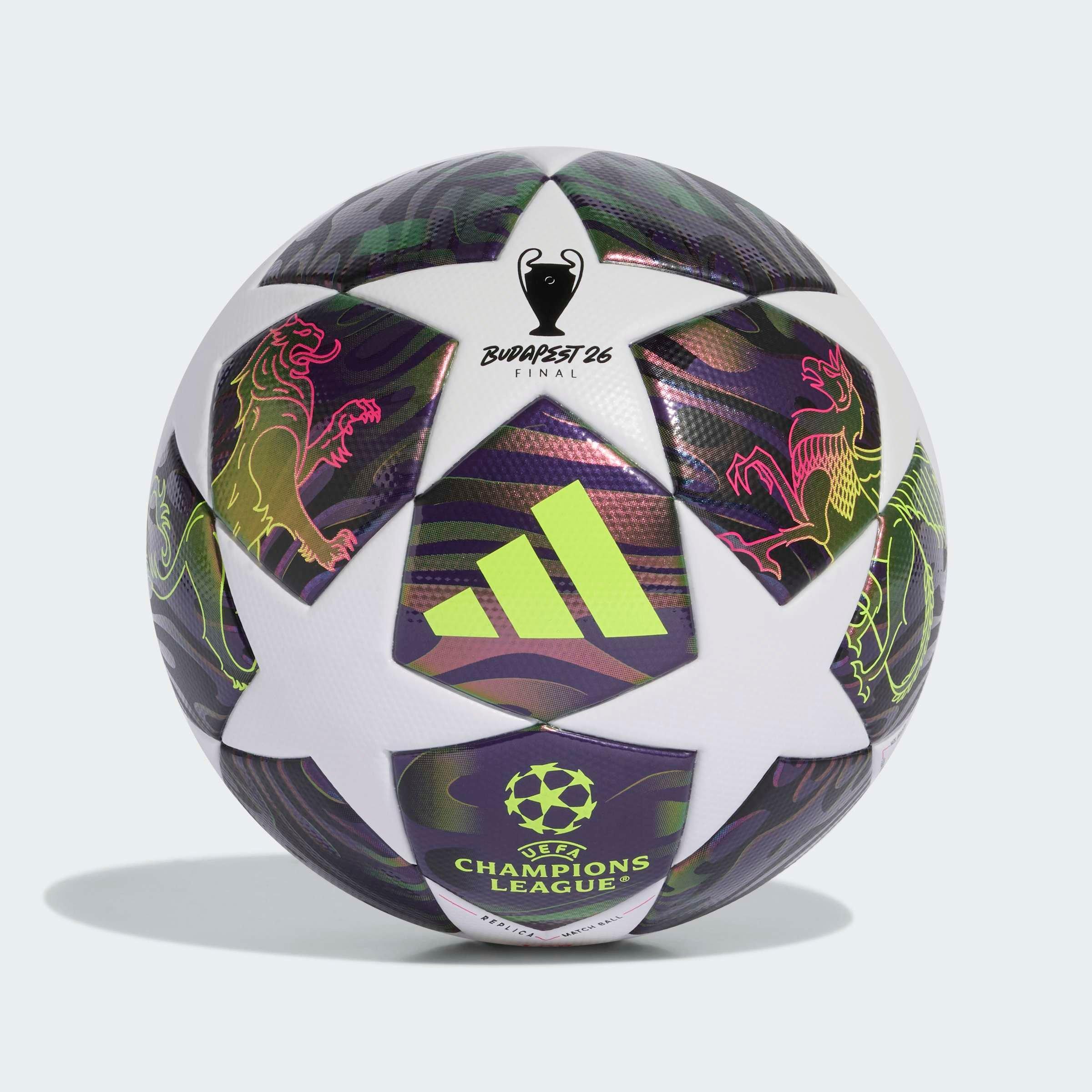 Unisex UEFA Champions League Final League Ball, Purple, A701_ONE, large image number 0