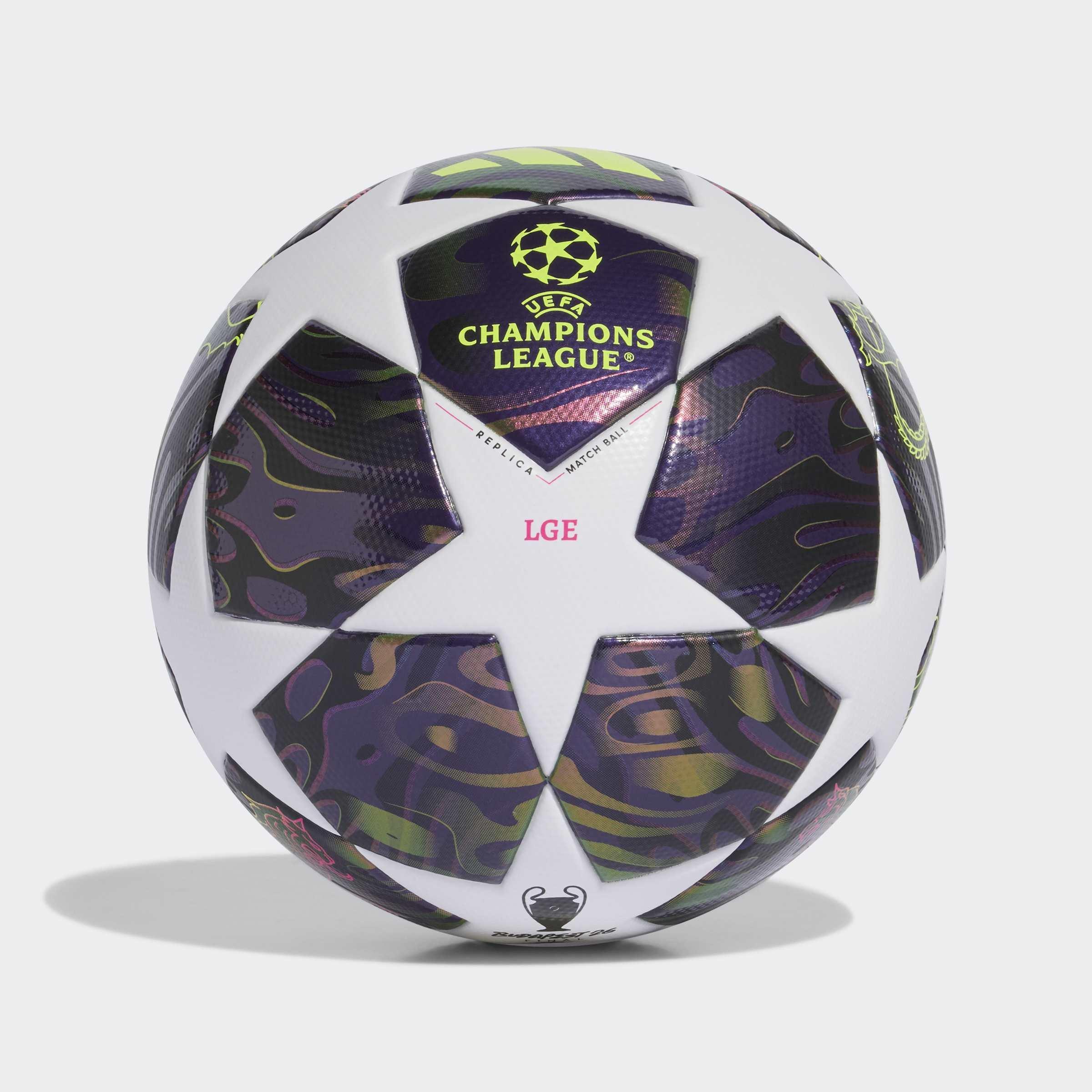 Unisex UEFA Champions League Final League Ball, Purple, A701_ONE, large image number 5