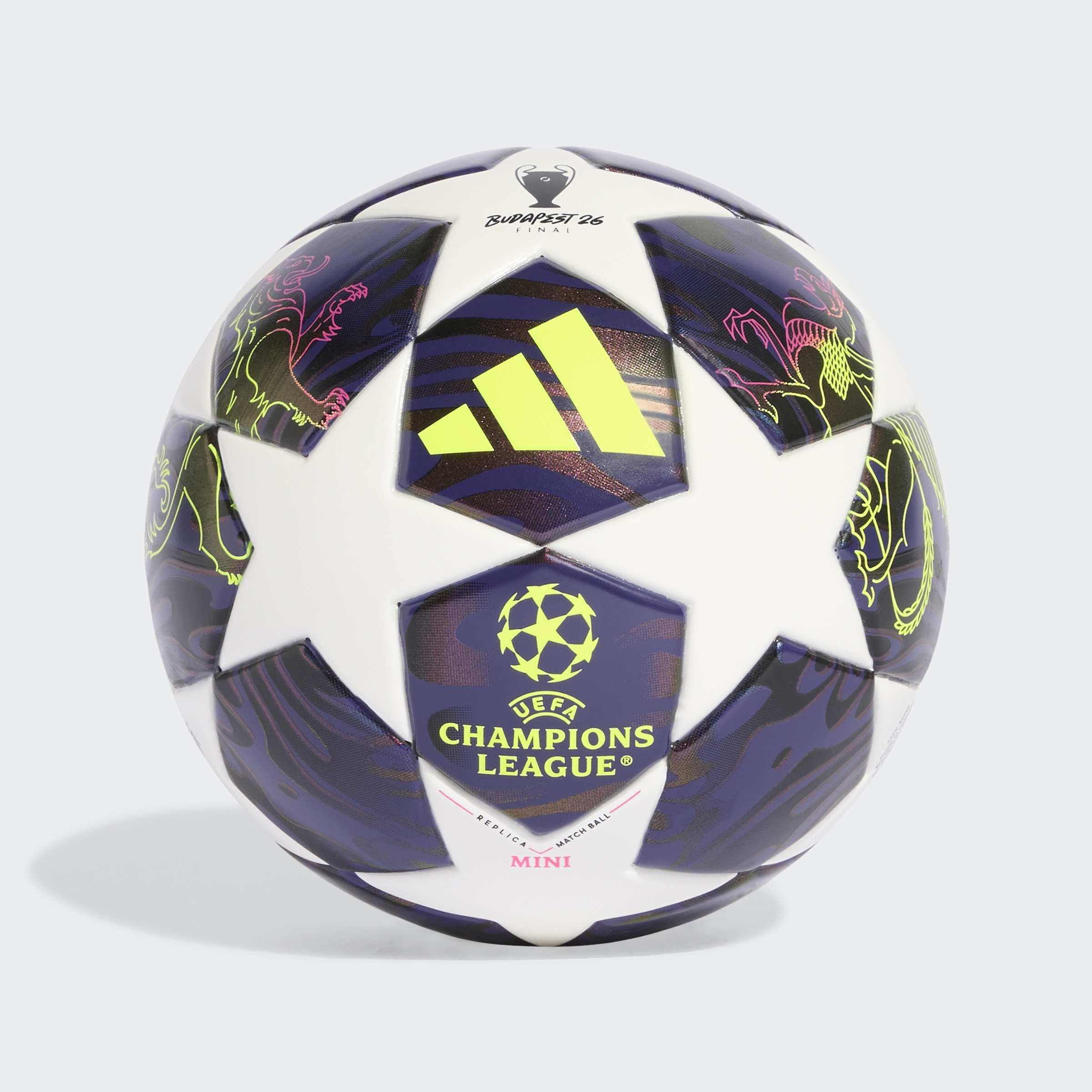 Unisex UEFA Champions League Final Mini Ball, Purple