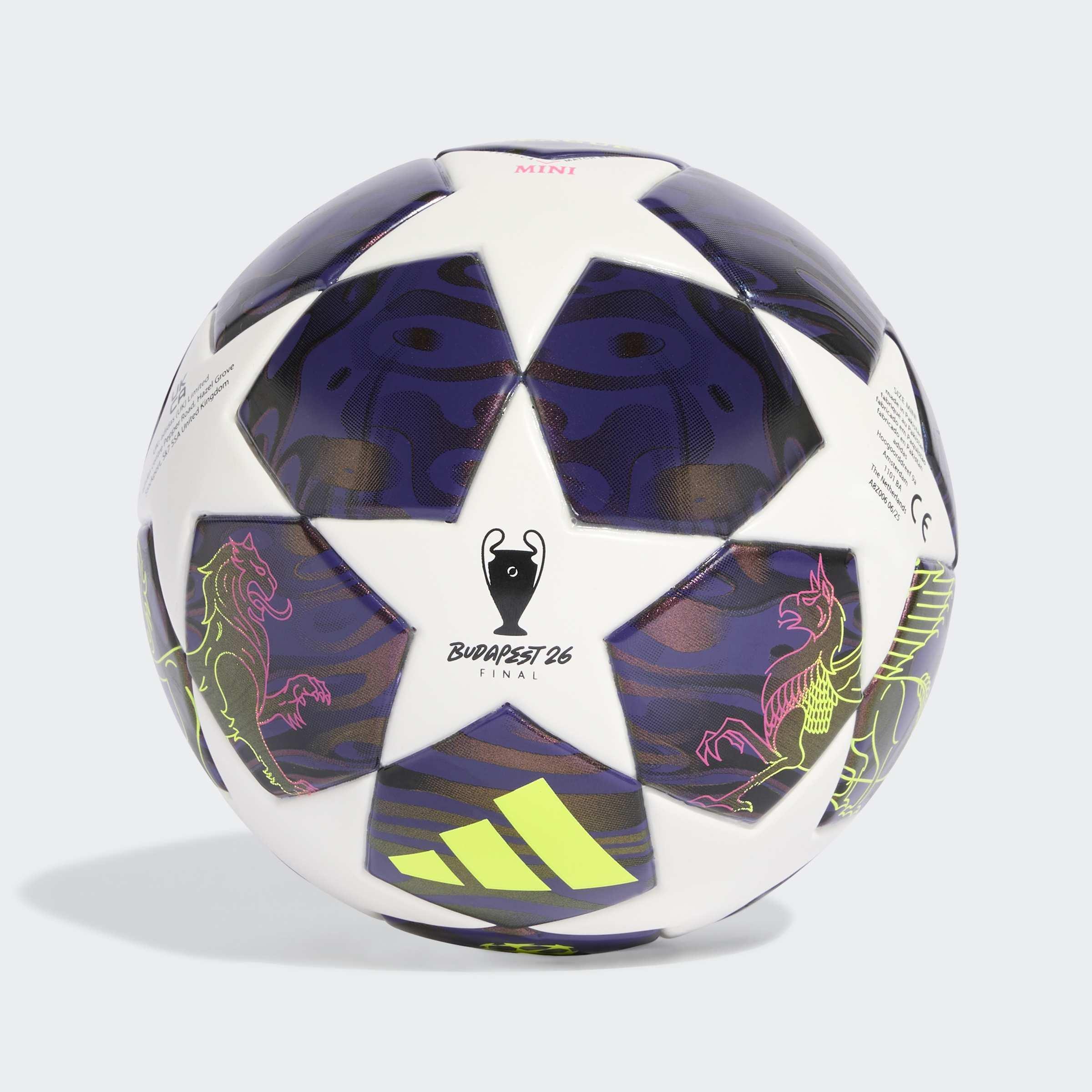 Unisex UEFA Champions League Final Mini Ball, Purple