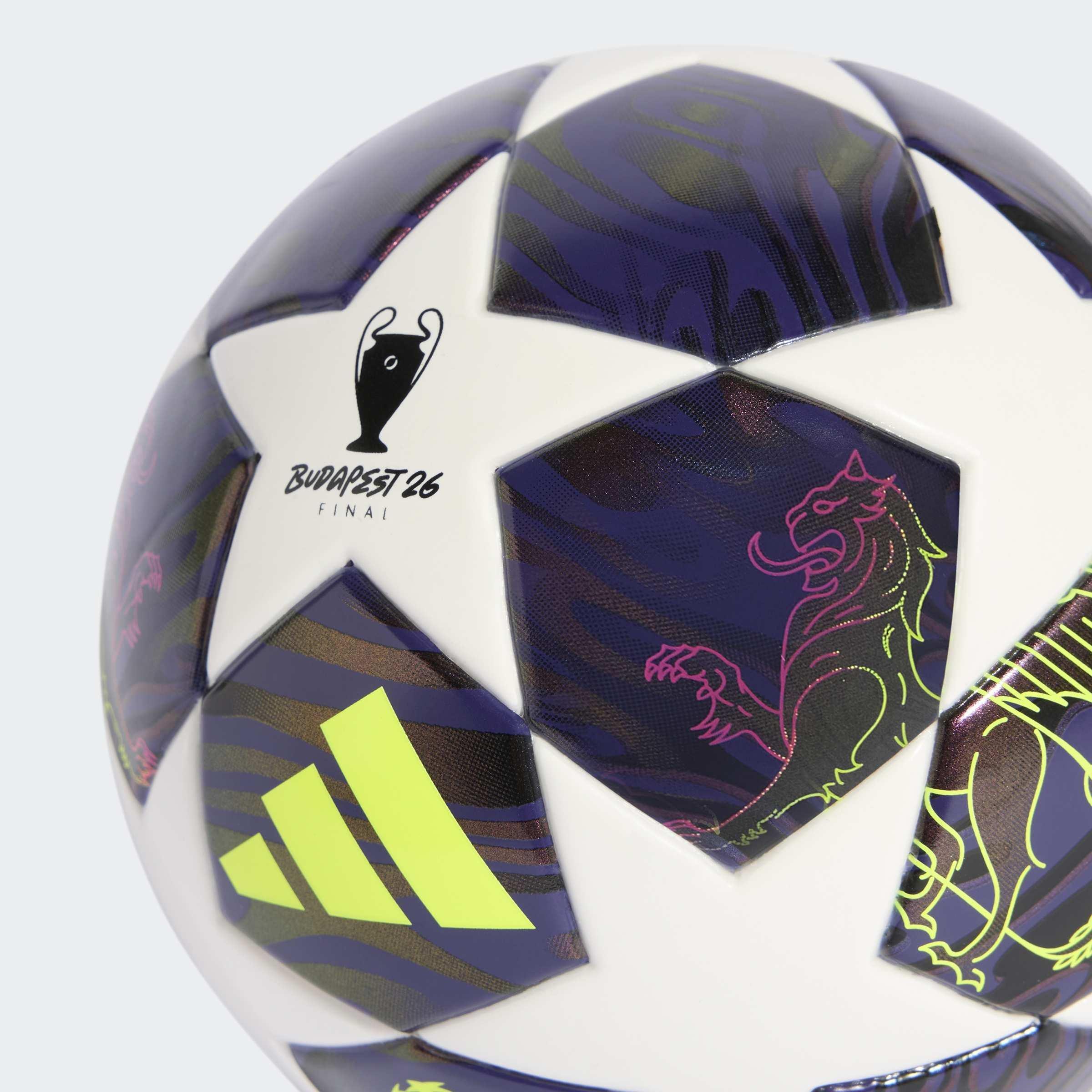 Unisex UEFA Champions League Final Mini Ball, Purple, A701_ONE, large image number 2