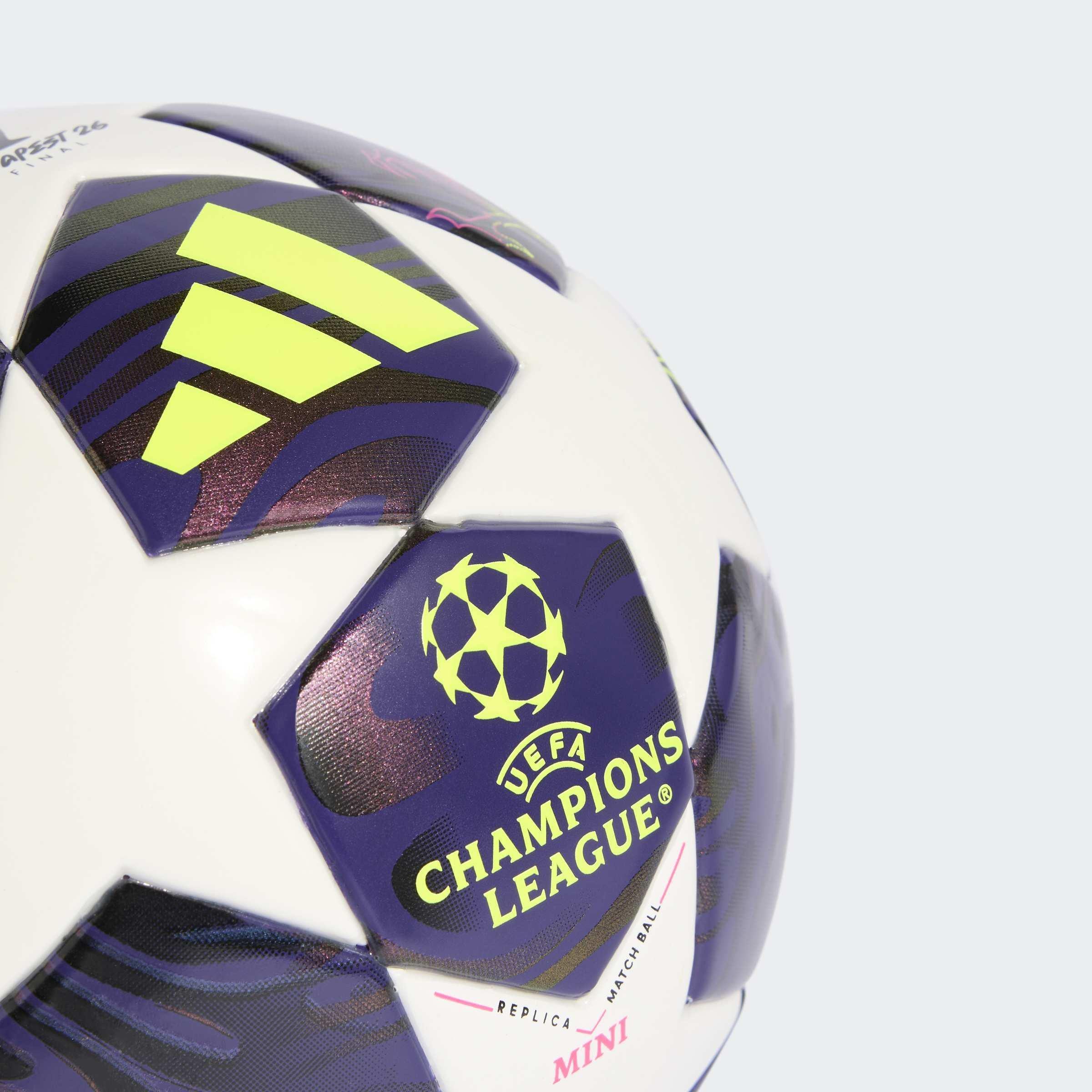 Unisex UEFA Champions League Final Mini Ball, Purple, A701_ONE, large image number 3