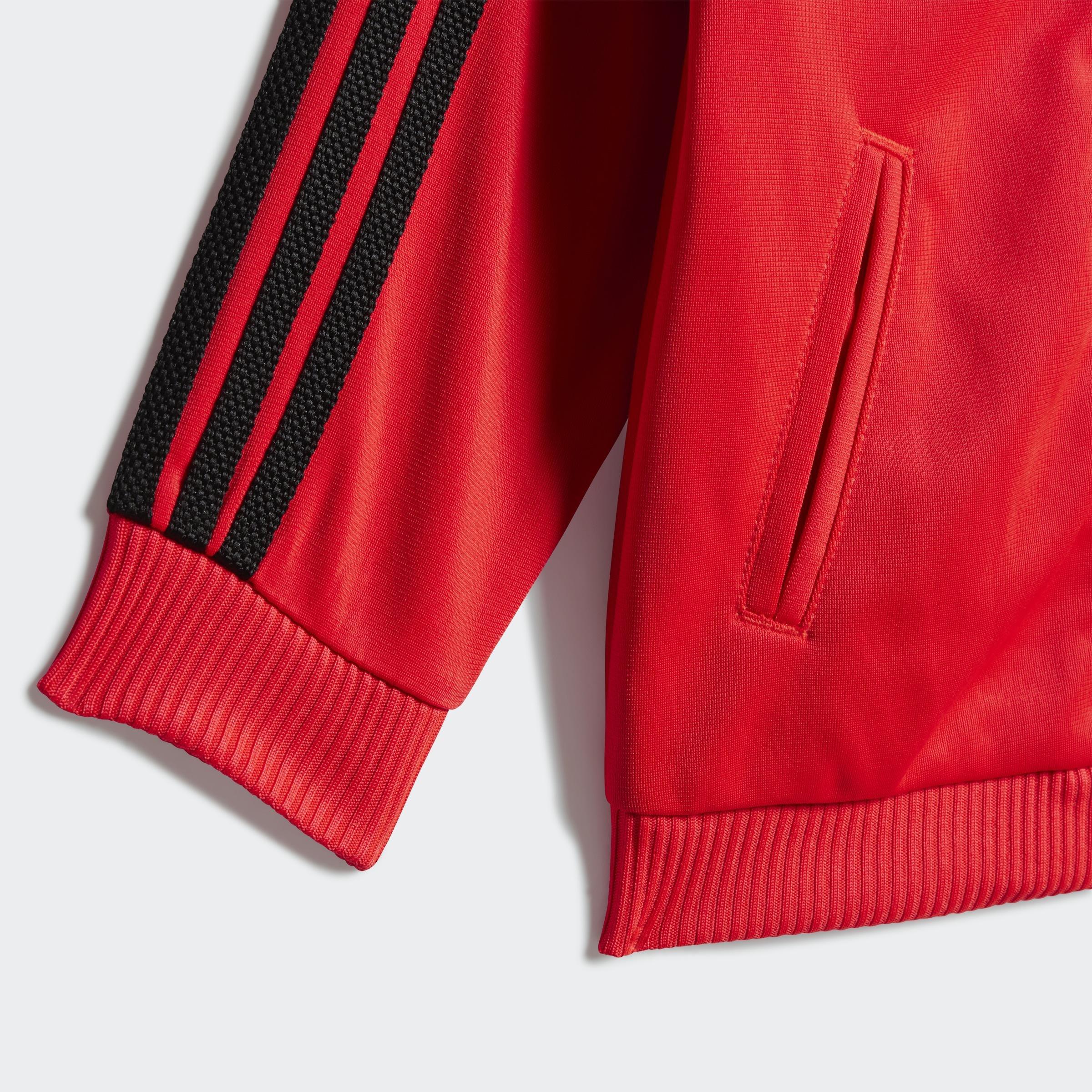 Kids Unisex Adicolor Firebird Track Suit, Red, A701_ONE, large image number 5