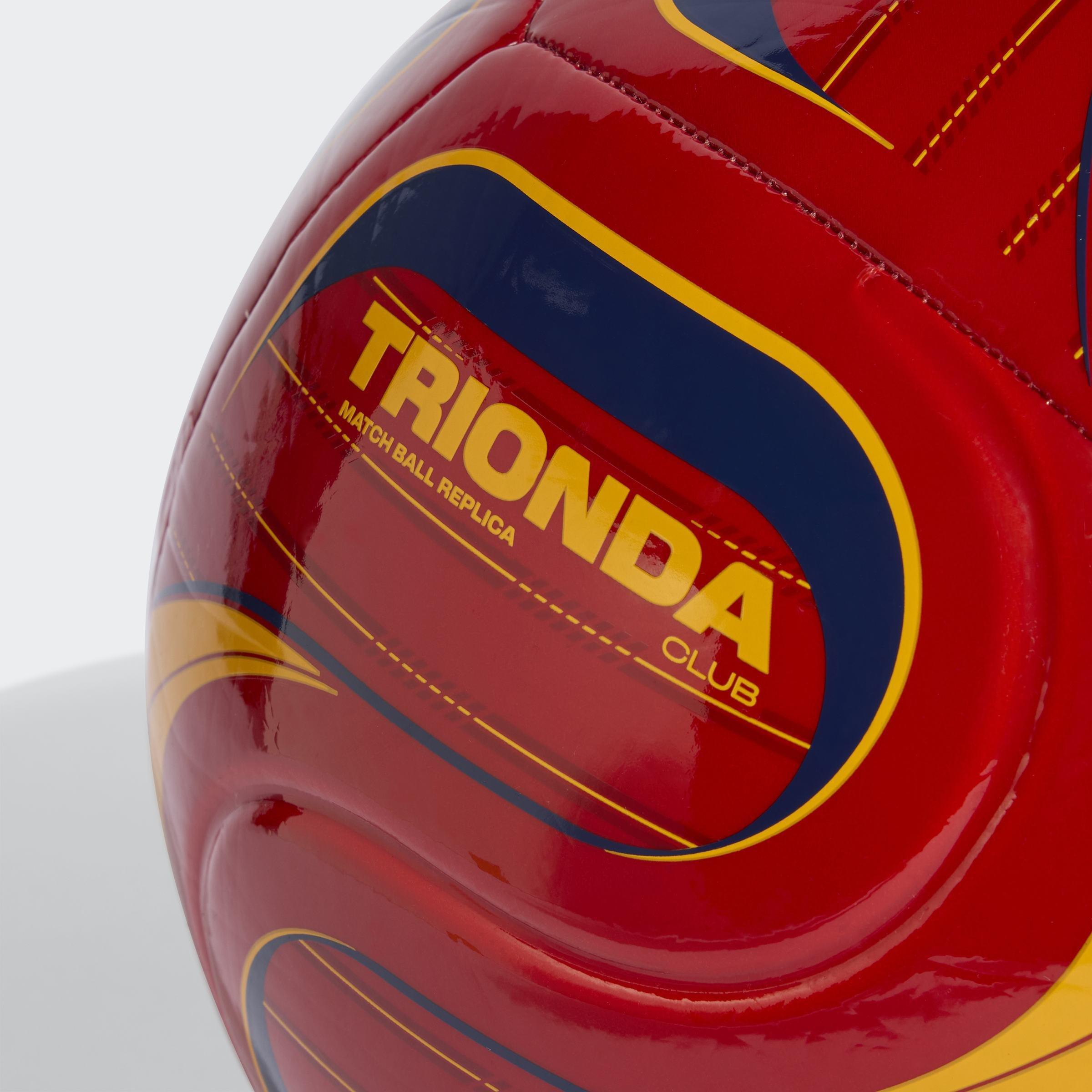 Unisex Trionda Spain Home Club Ball, Red, A701_ONE, large image number 3