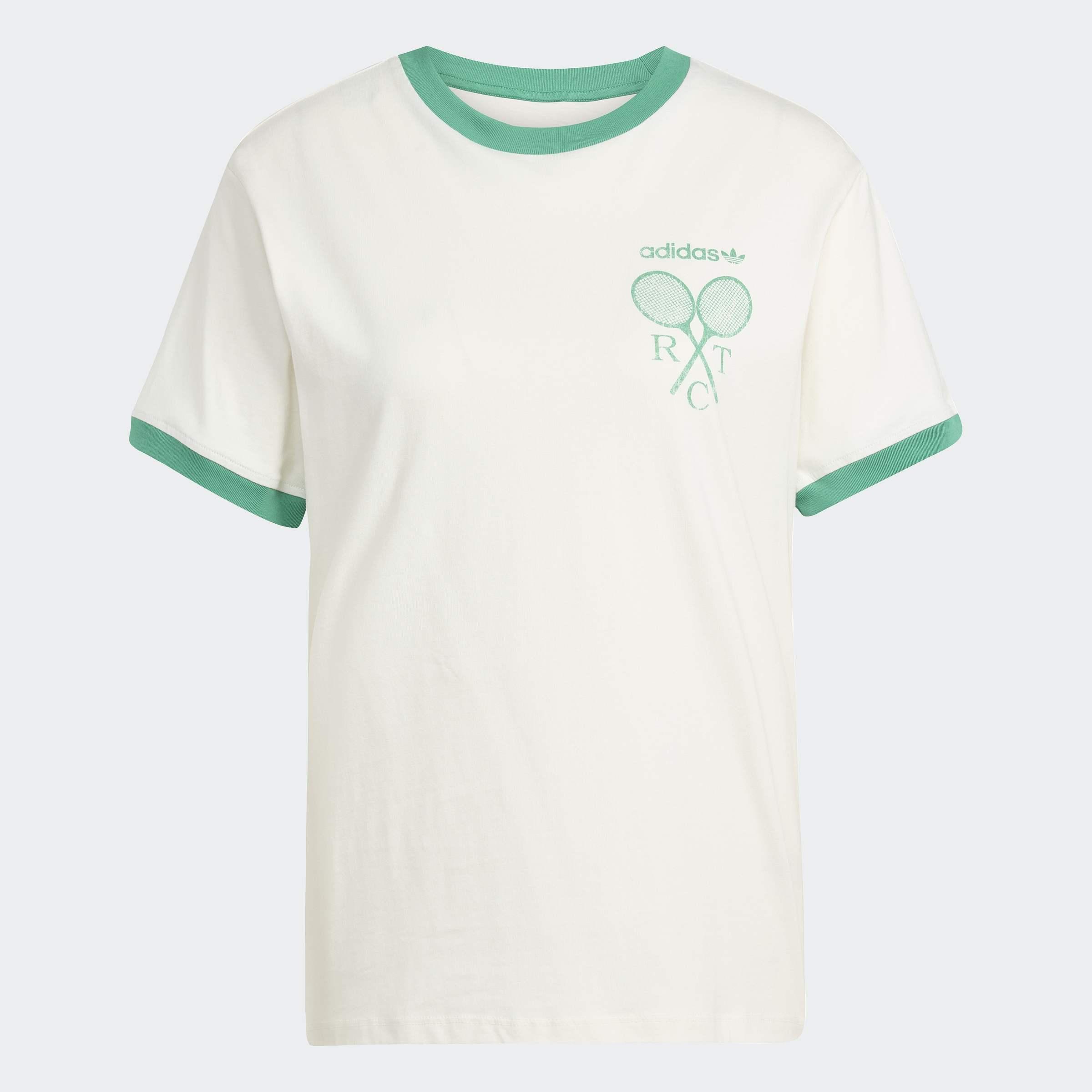 Retro Tennis T-Shirt, White