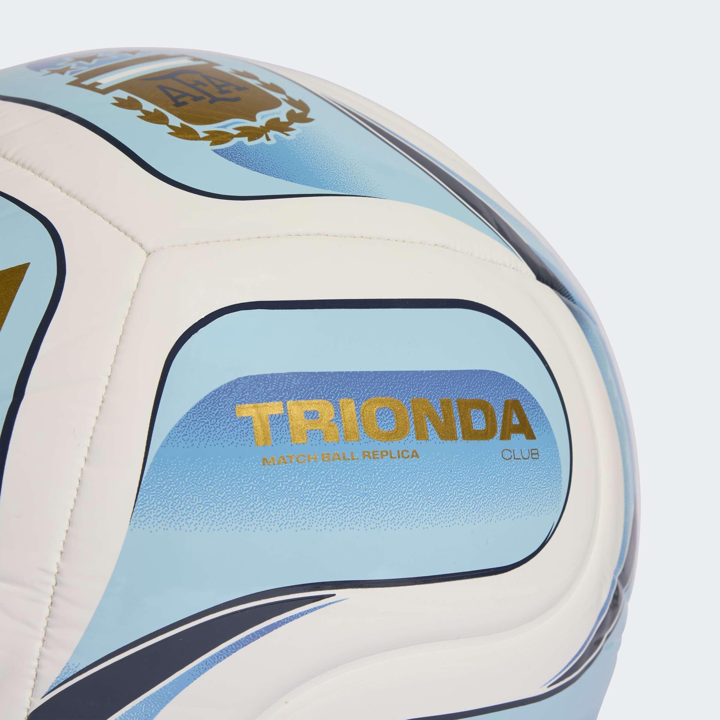 Unisex Trionda Argentina Home Club Ball, White, A701_ONE, large image number 2