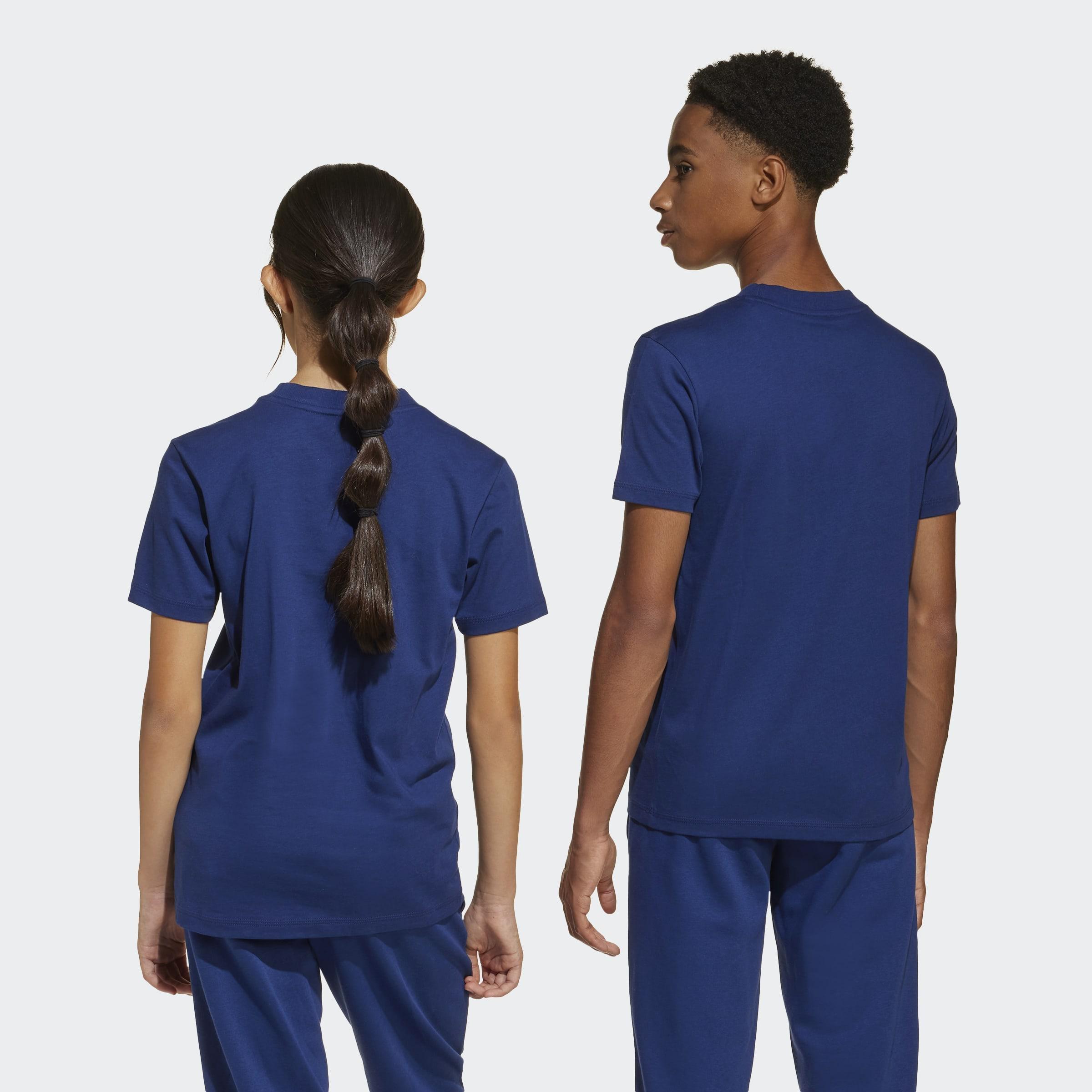 Kids Unisex Essentials T-Shirt, Blue, A701_ONE, large image number 1