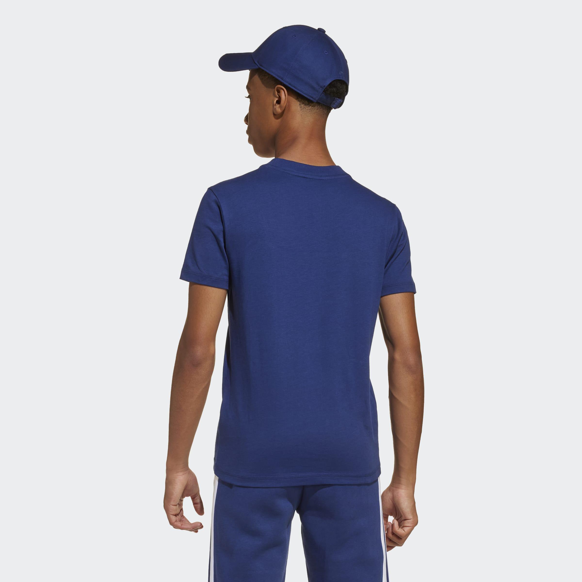 Kids Unisex Essentials T-Shirt, Blue, A701_ONE, large image number 2