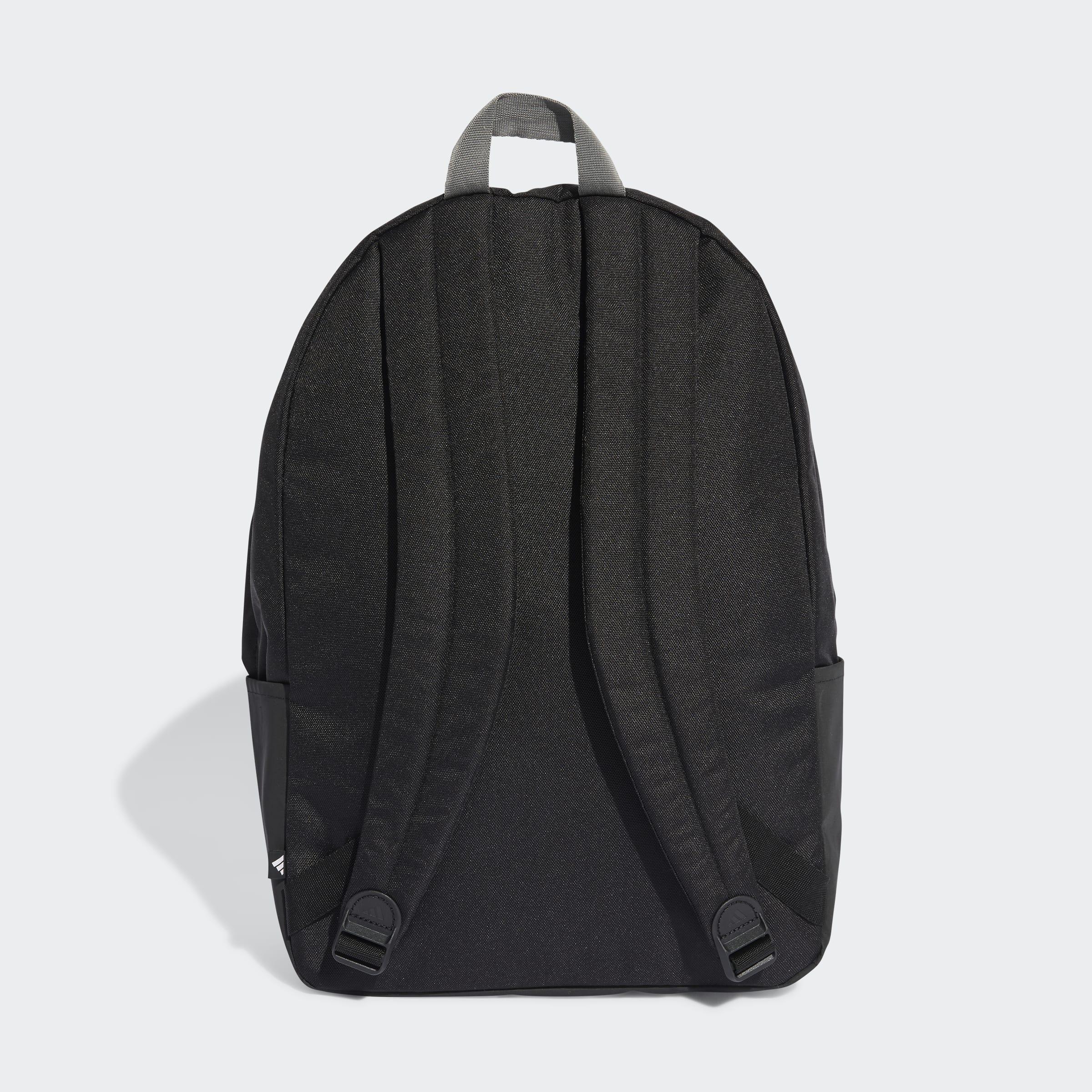 Unisex adidas Classic Tape Backpack, Black, A701_ONE, large image number 3