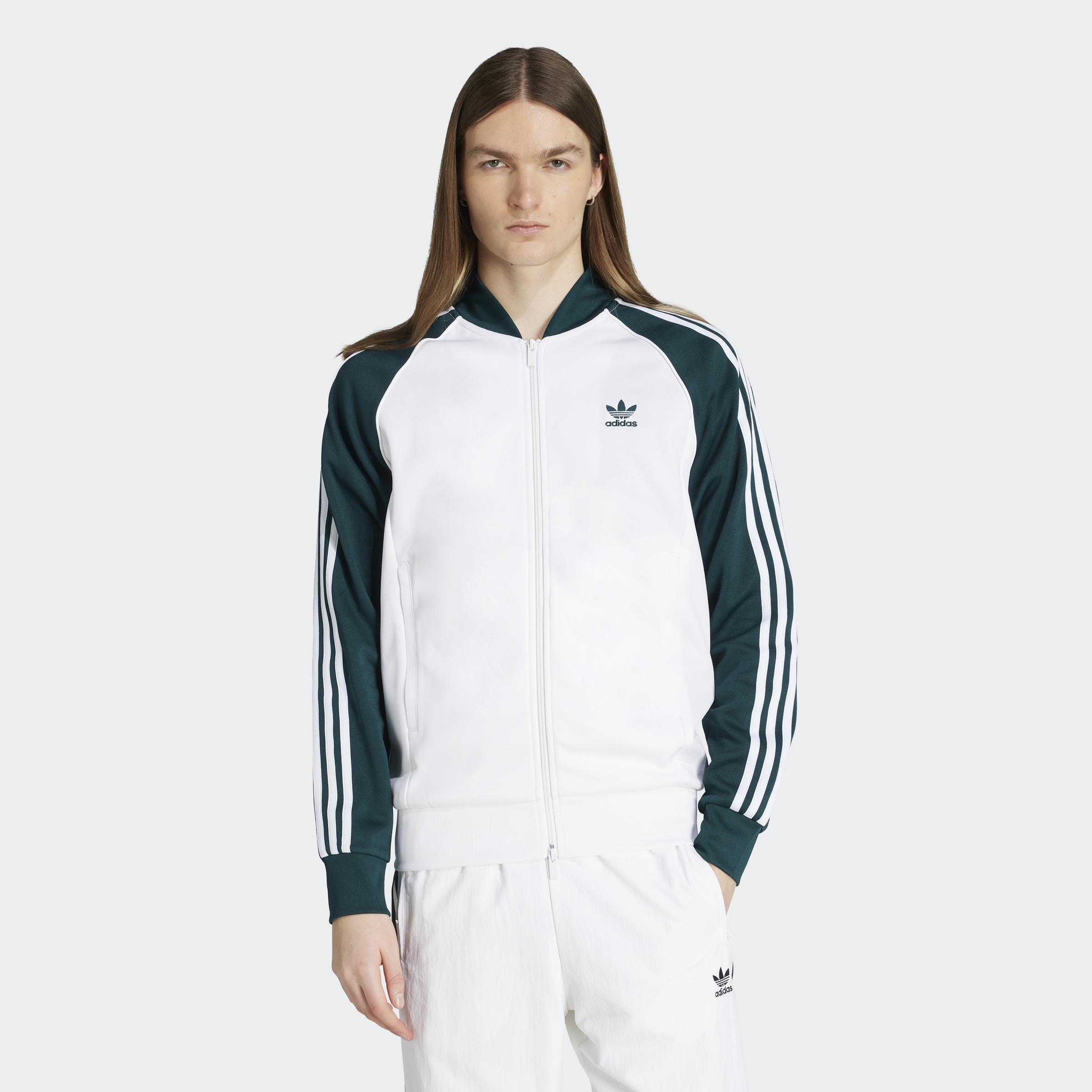 Adicolor Classics SST Track Jacket, White, A701_ONE, large image number 4
