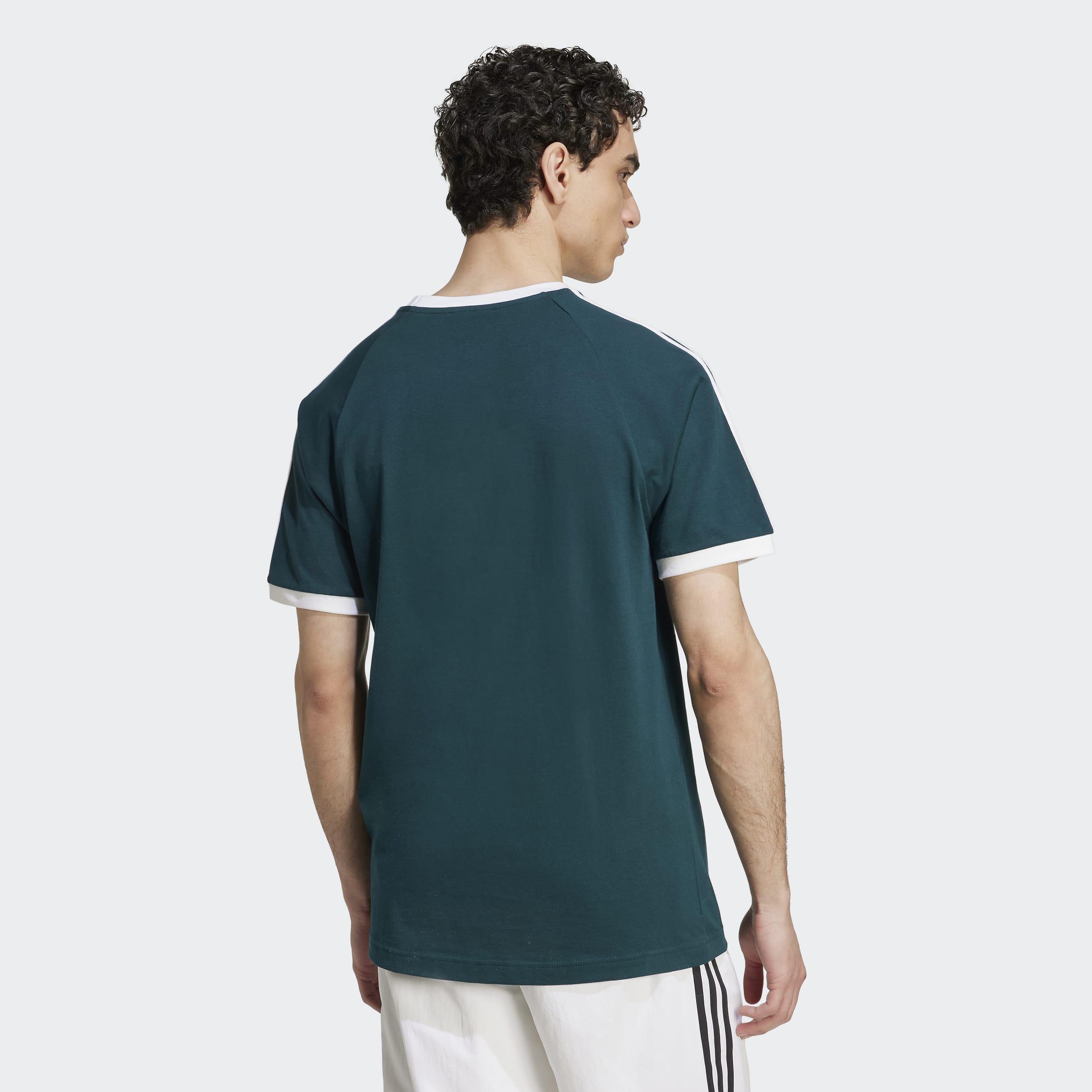 Adicolor Classics 3-Stripes T-Shirt, Green, A701_ONE, large image number 1