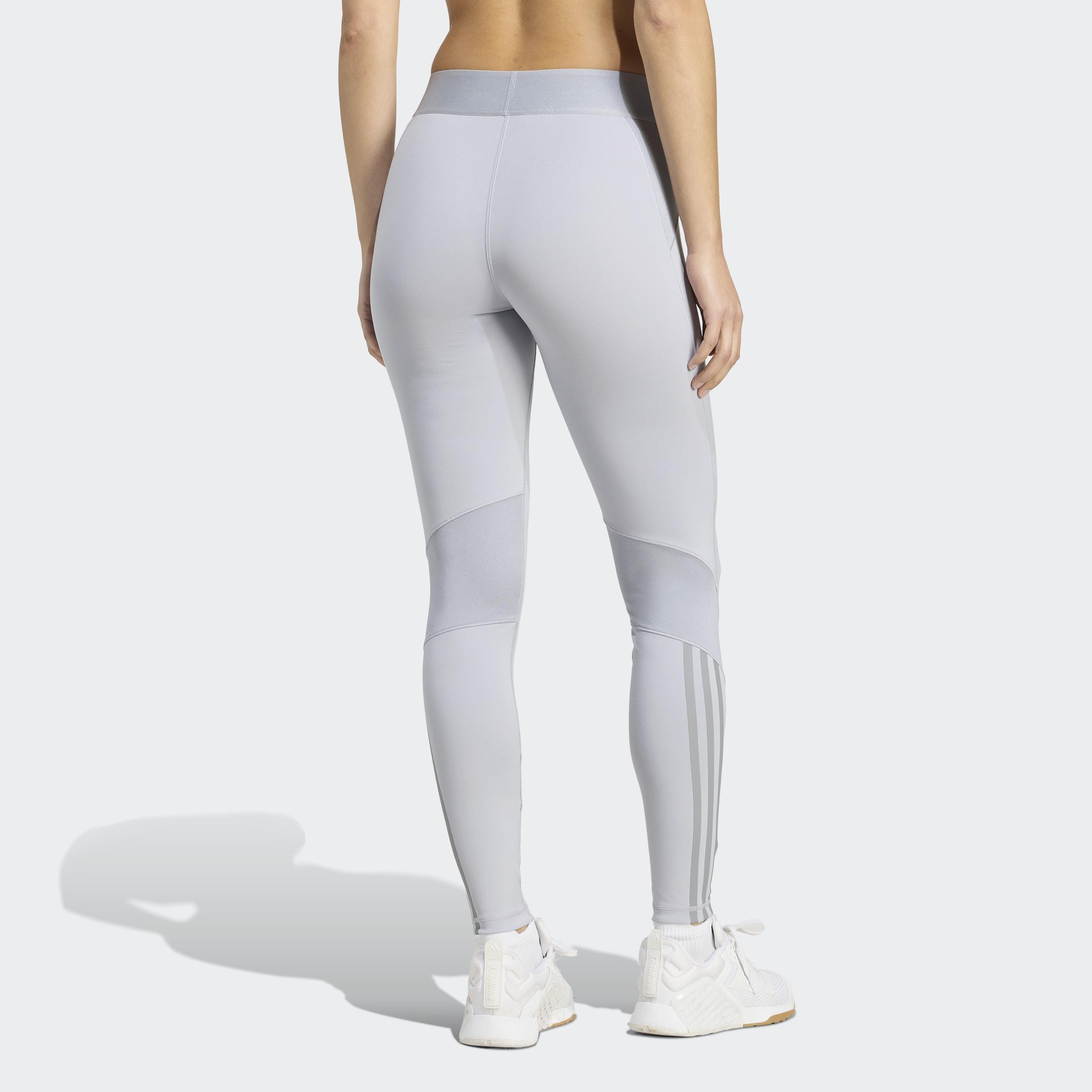 Hyperglam Shine Full-Length Leggings, Grey
