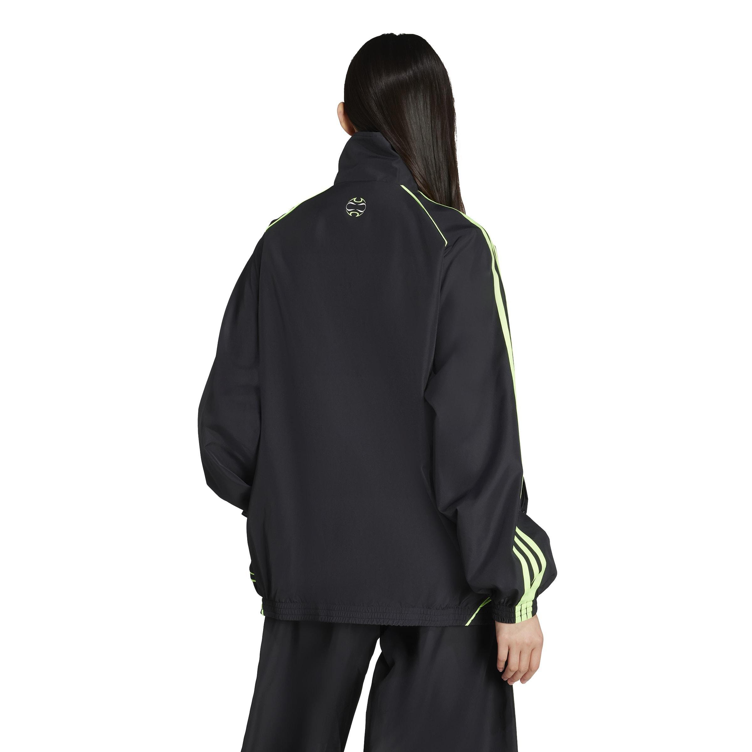 Teamgeist Adicolor Oversized Woven Track Top, Black, , large image number 1