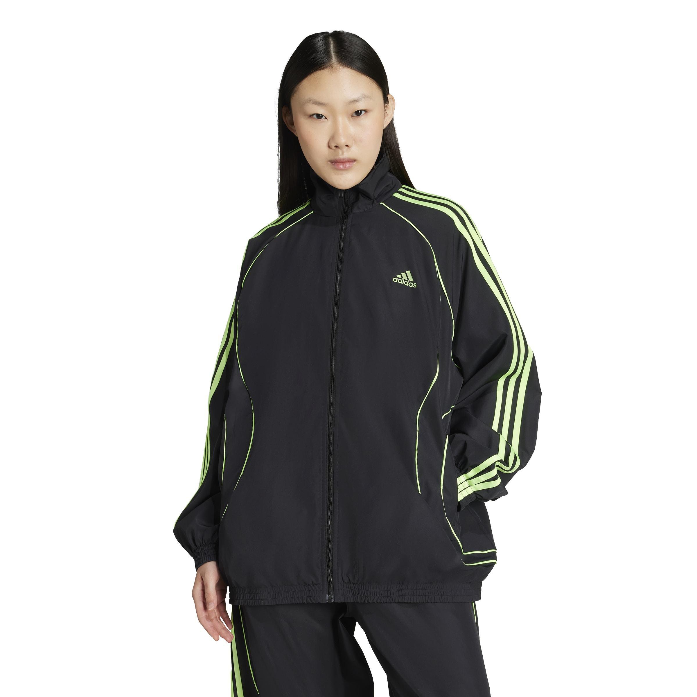 Teamgeist Adicolor Oversized Woven Track Top, Black, , large image number 4