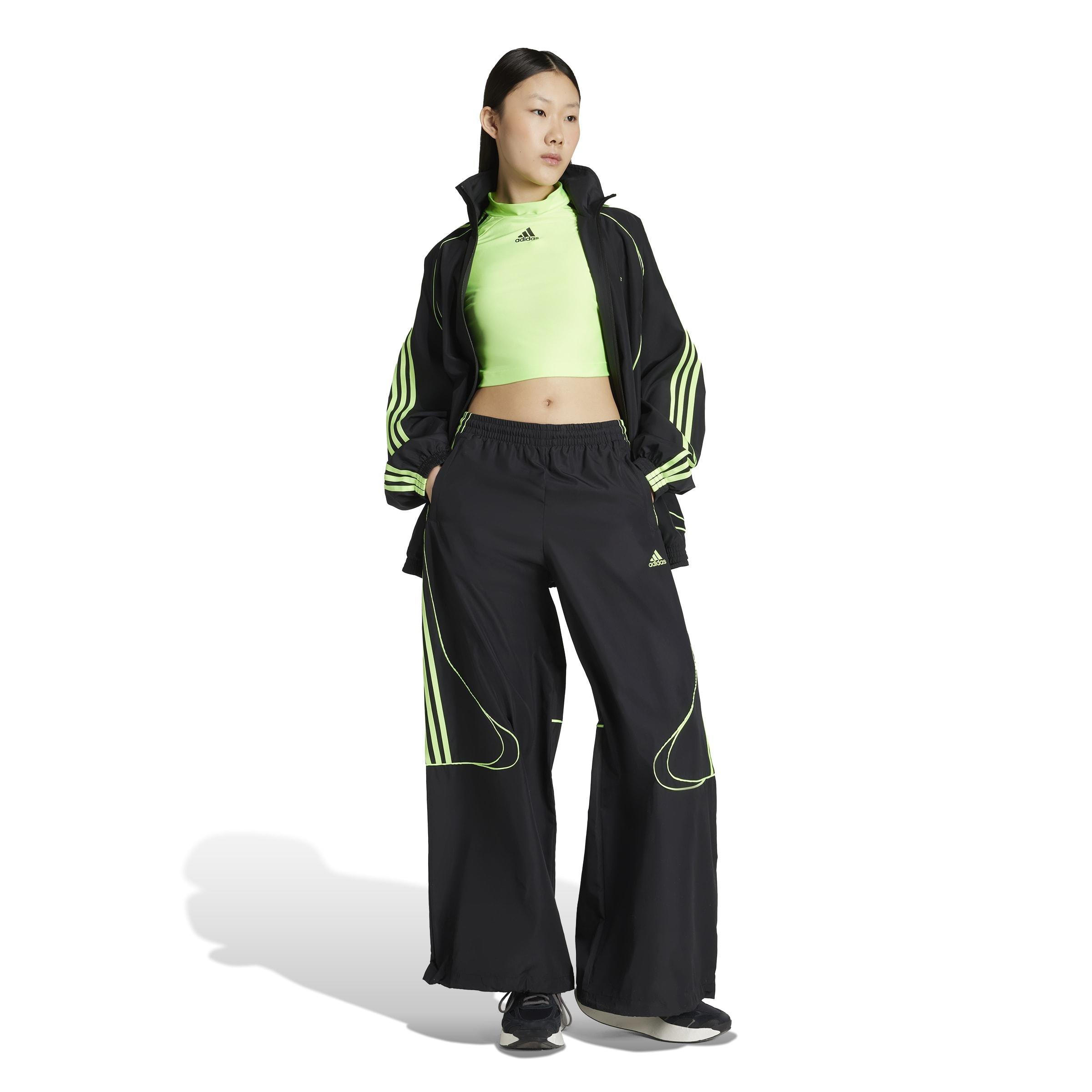 Teamgeist Adicolor Oversized Woven Track Top, Black, , large image number 5