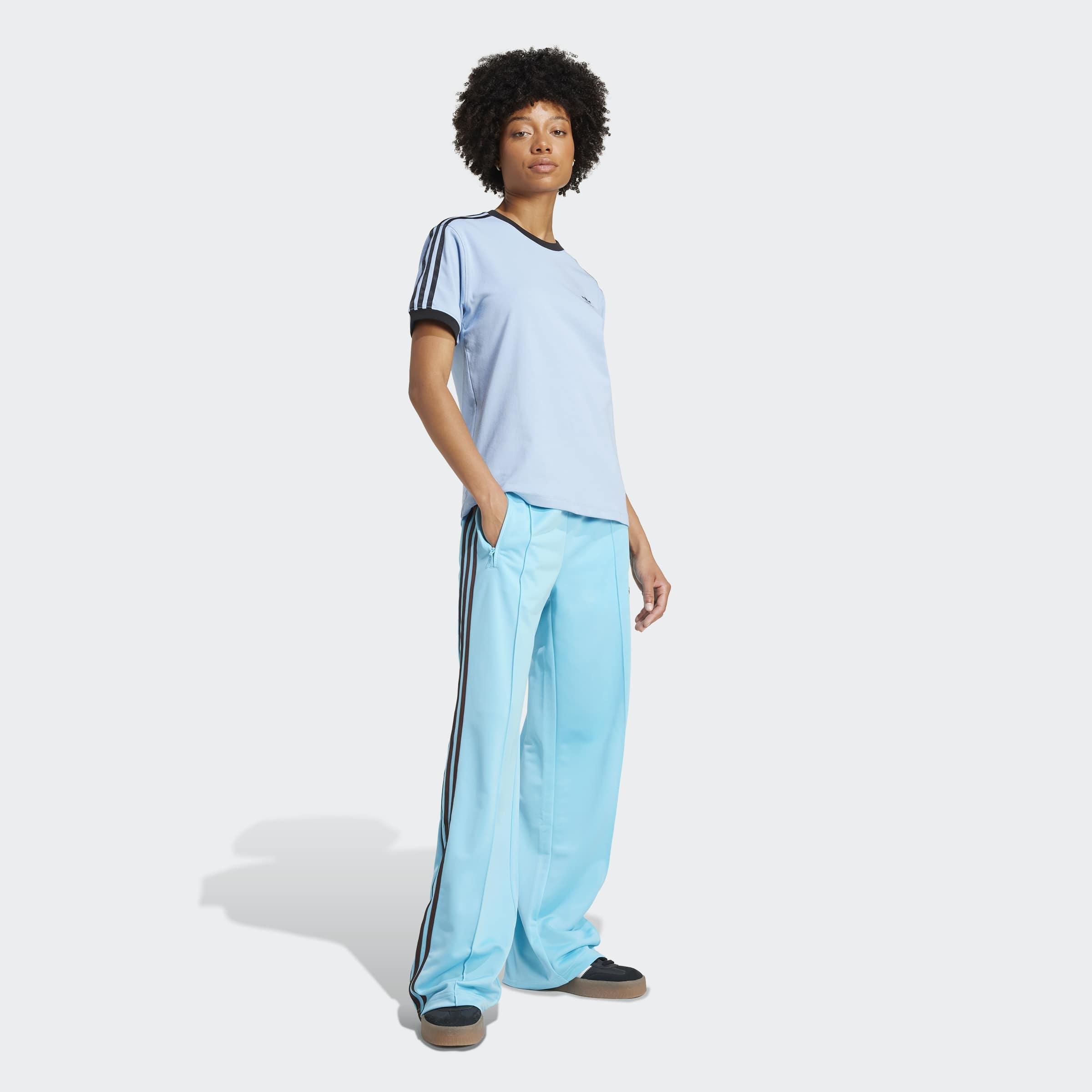 Adicolor Classic Firebird Loose Track Tracksuit Bottoms, Blue, A701_ONE, large image number 4