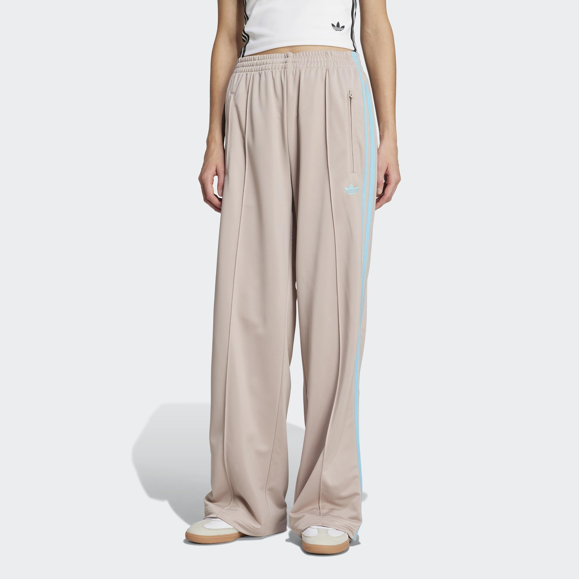 Adicolor Classic Firebird Loose Track Tracksuit Bottoms, Brown, A701_ONE, large image number 4