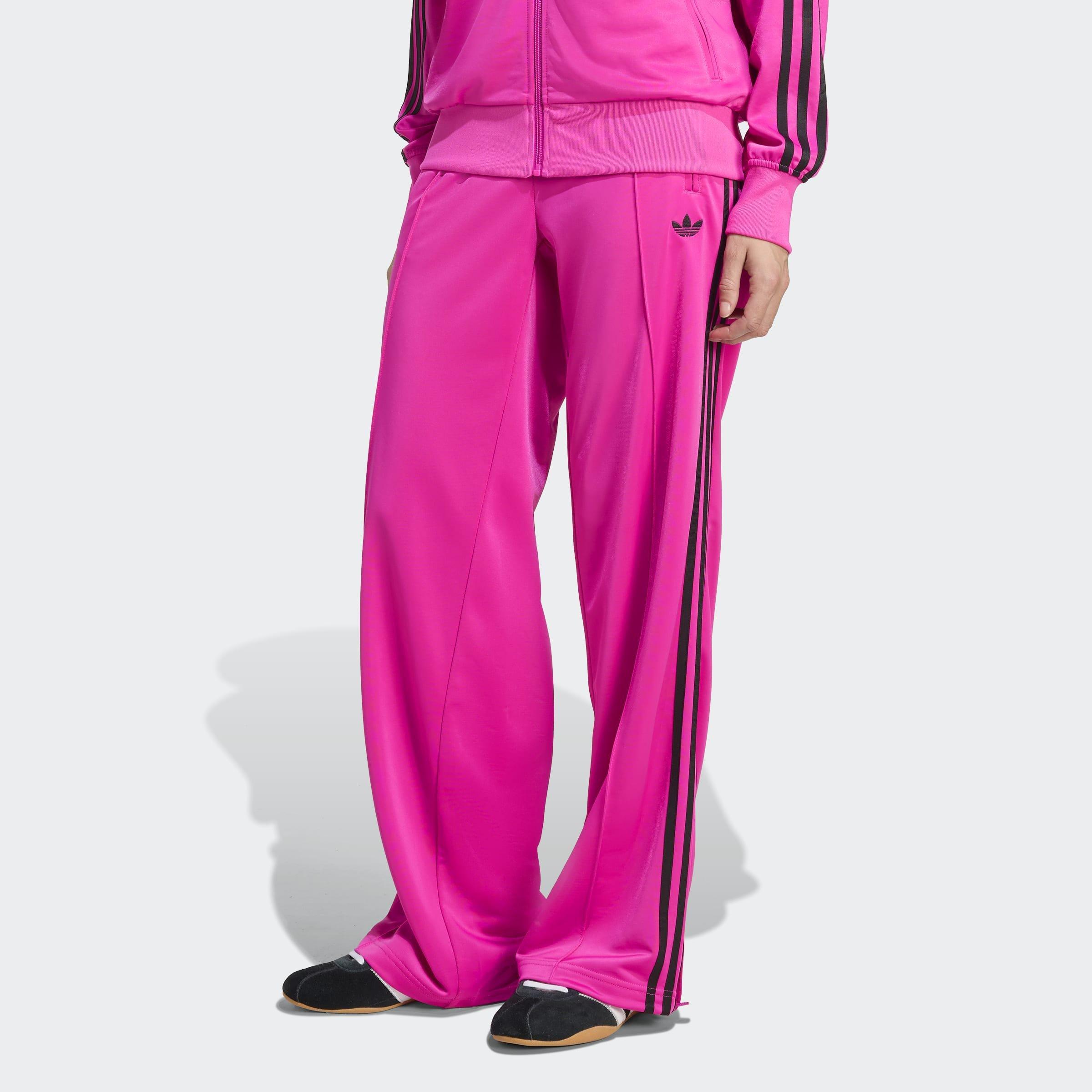Adicolor Classic Firebird Loose Track Tracksuit Bottoms, Pink, A701_ONE, large image number 4