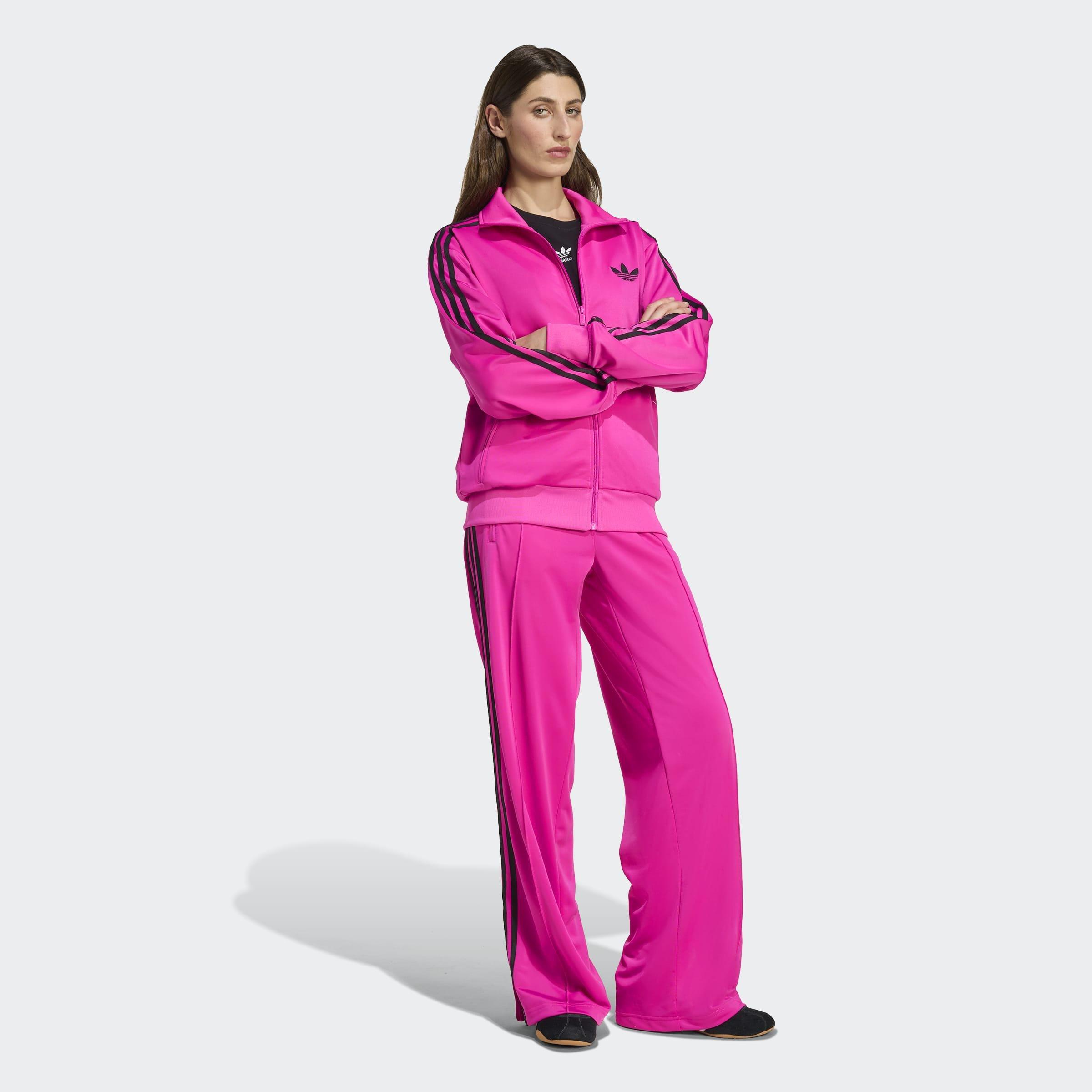 Adicolor Classic Firebird Loose Track Tracksuit Bottoms, Pink, A701_ONE, large image number 5