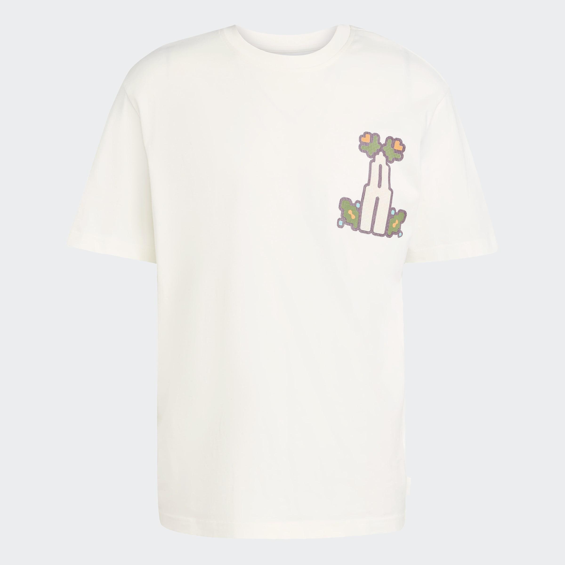 Monogram Loose T-Shirt, White, A701_ONE, large image number 0
