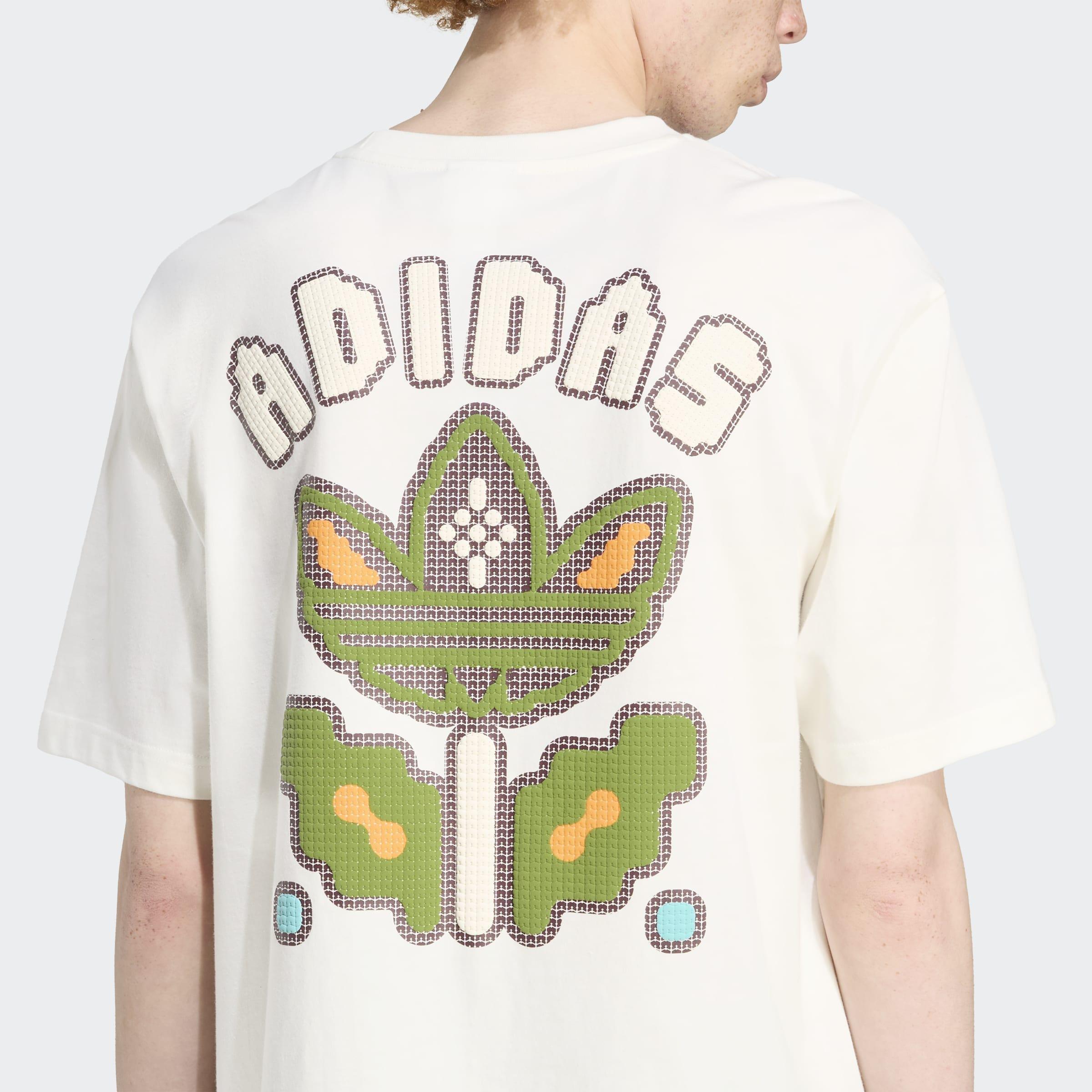 Monogram Loose T-Shirt, White, A701_ONE, large image number 3