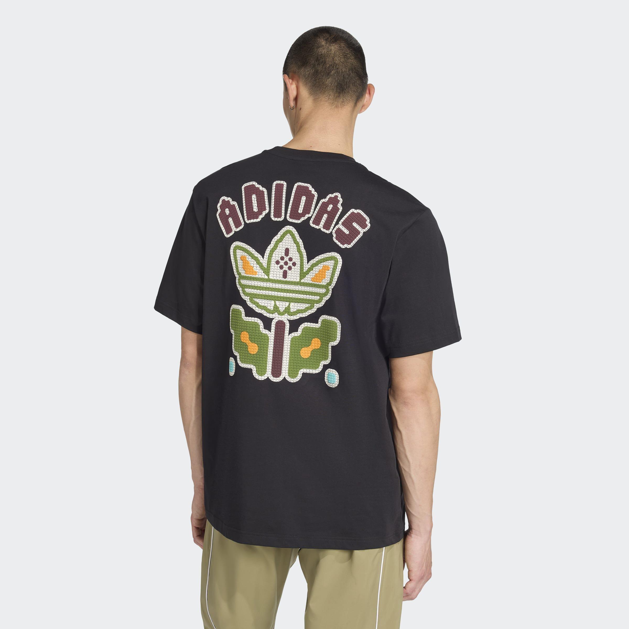 Monogram Loose T-Shirt, Black, A701_ONE, large image number 1