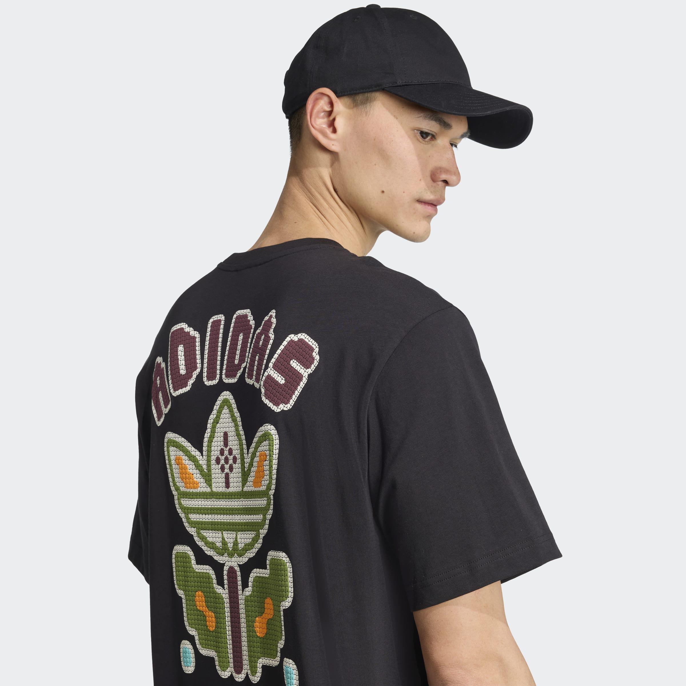 Monogram Loose T-Shirt, Black, A701_ONE, large image number 2