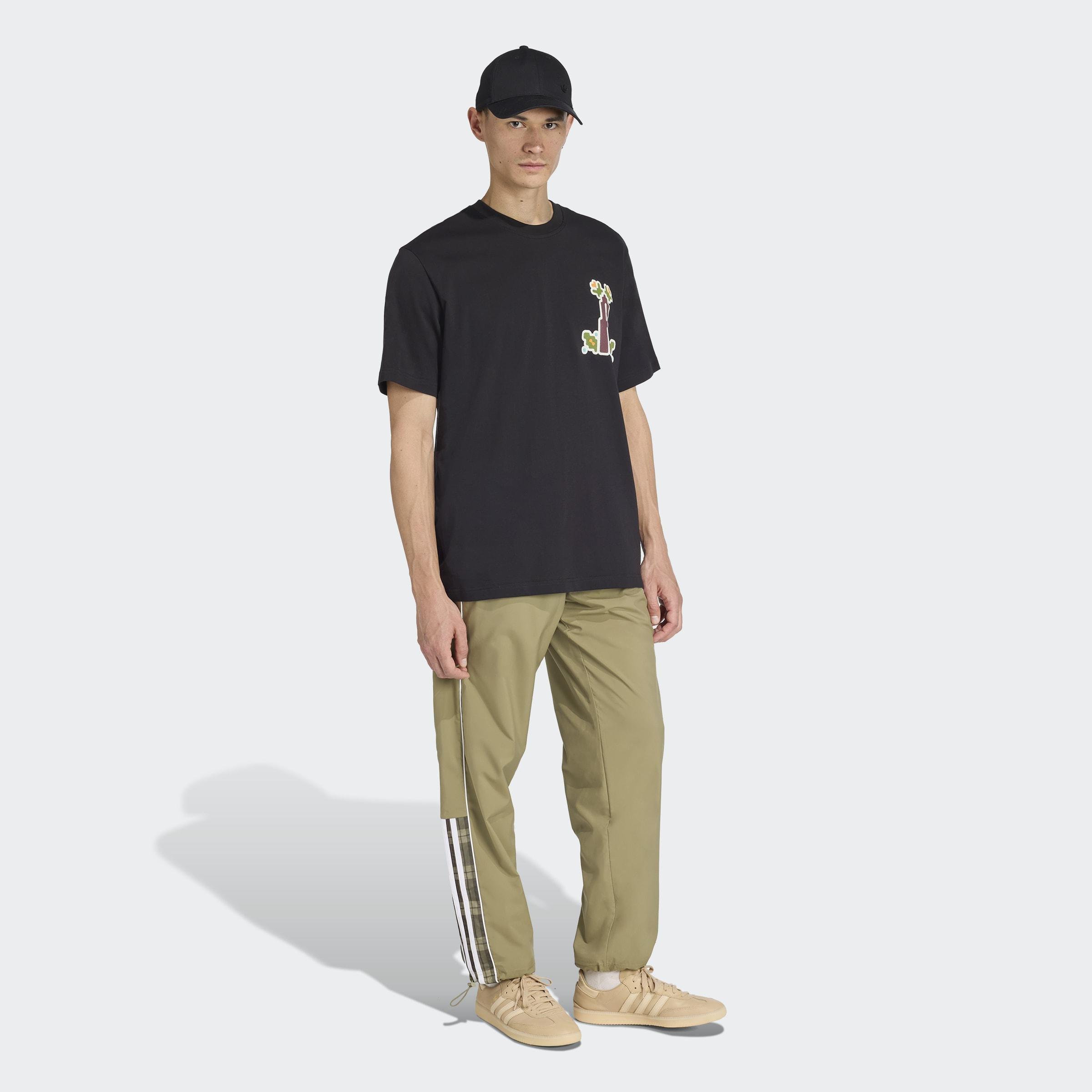 Monogram Loose T-Shirt, Black, A701_ONE, large image number 4