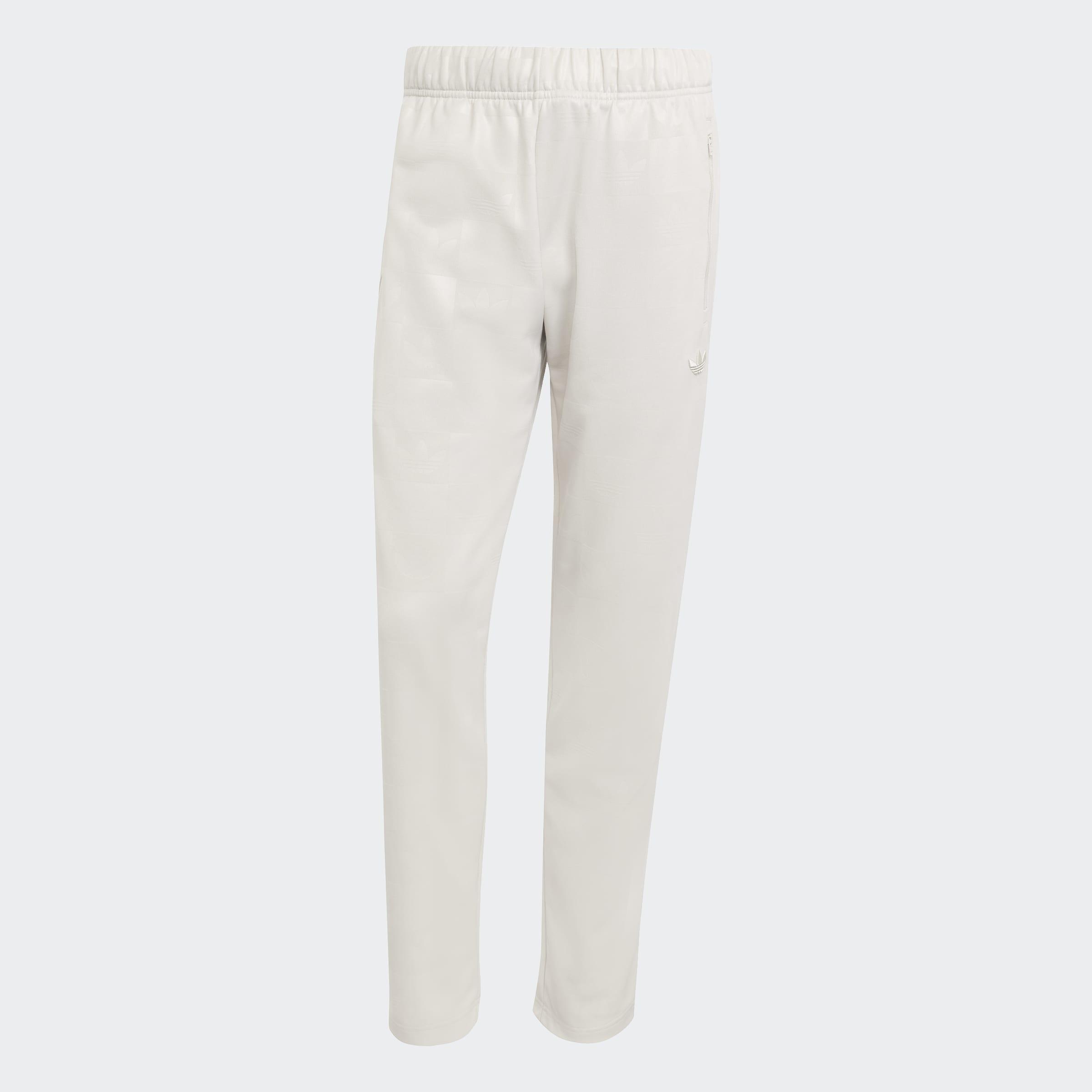 Monogram All Over Print Regular Track Pants, Beige, A701_ONE, large image number 0
