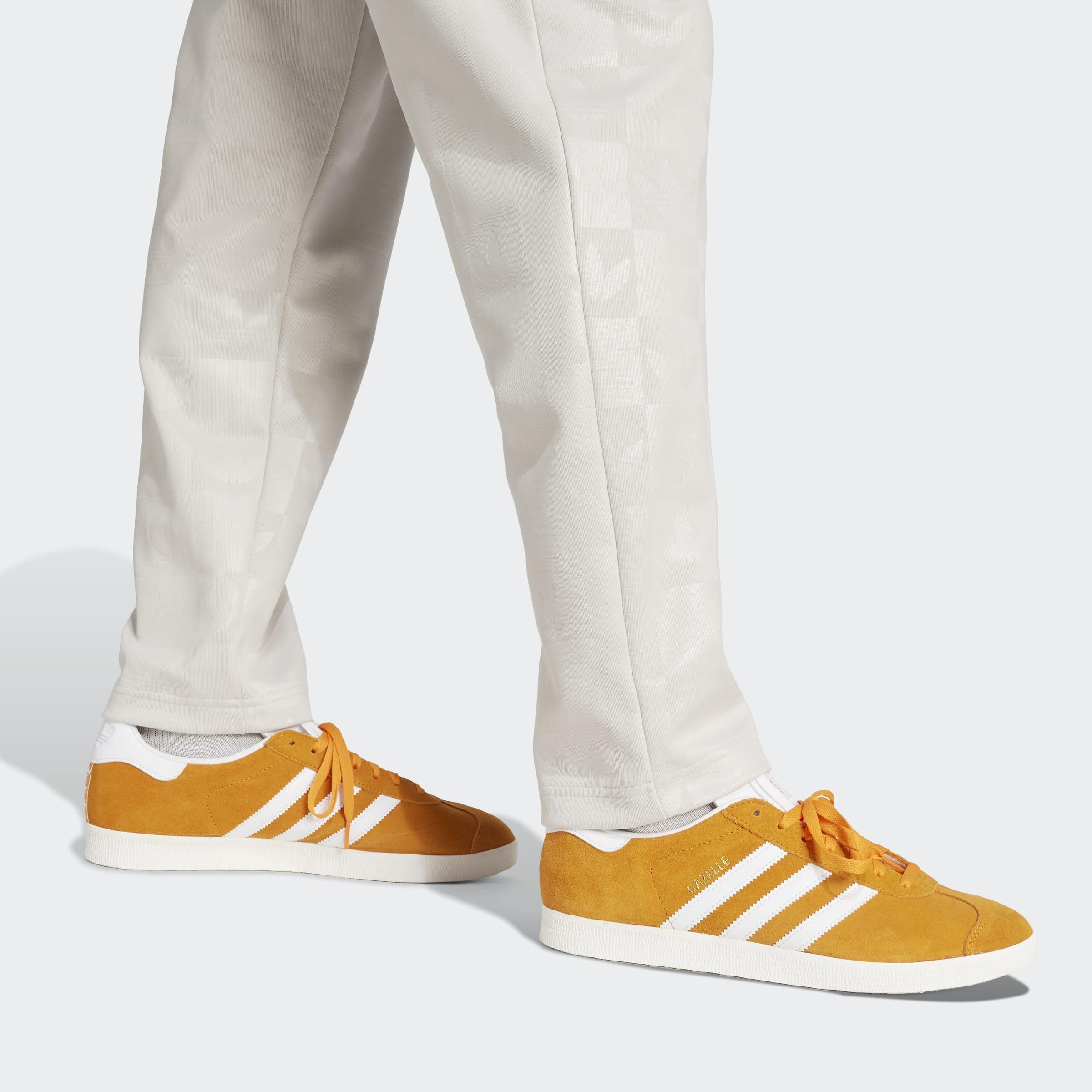 Monogram All Over Print Regular Track Pants, Beige, A701_ONE, large image number 2