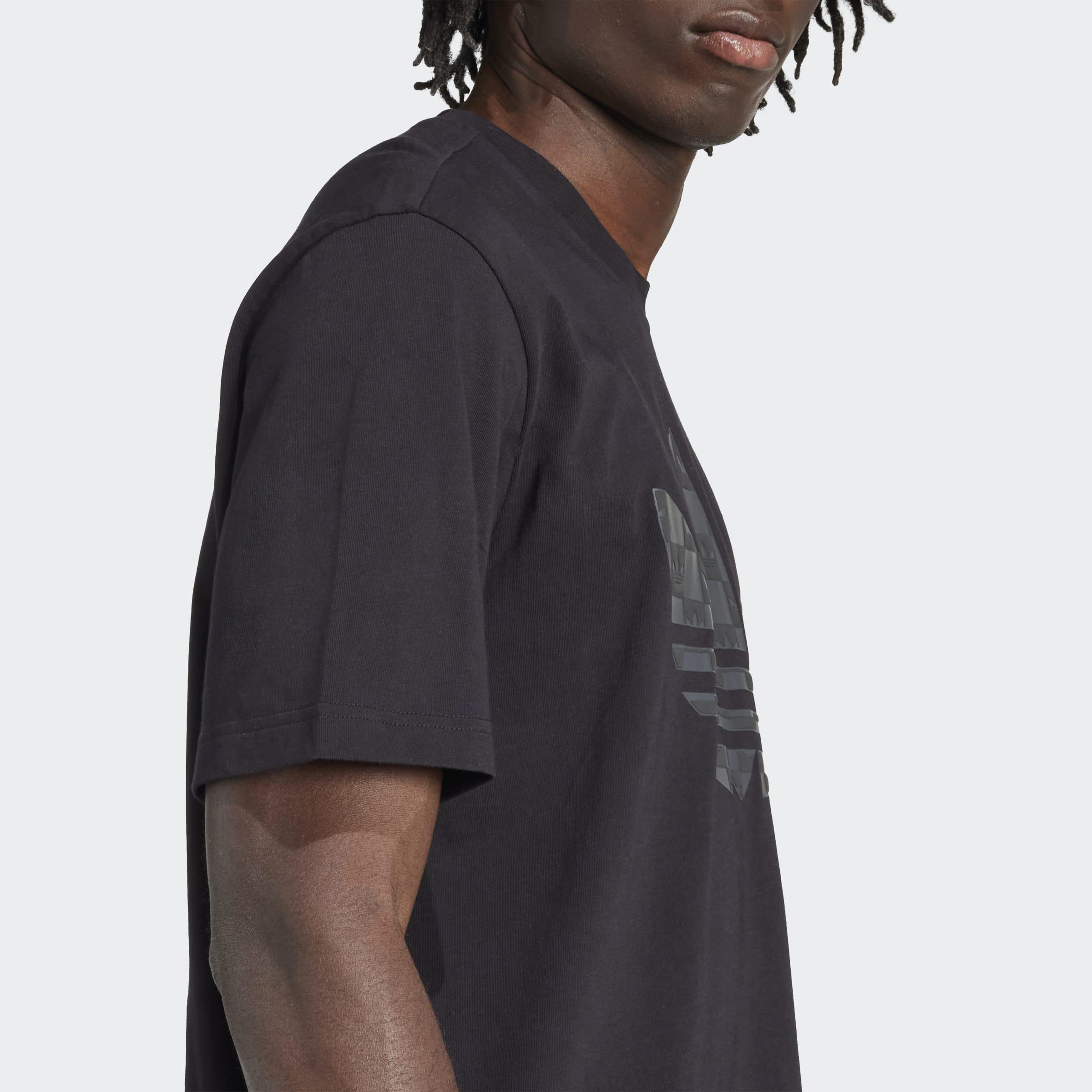 Monogram Loose T-Shirt, Black, A701_ONE, large image number 3