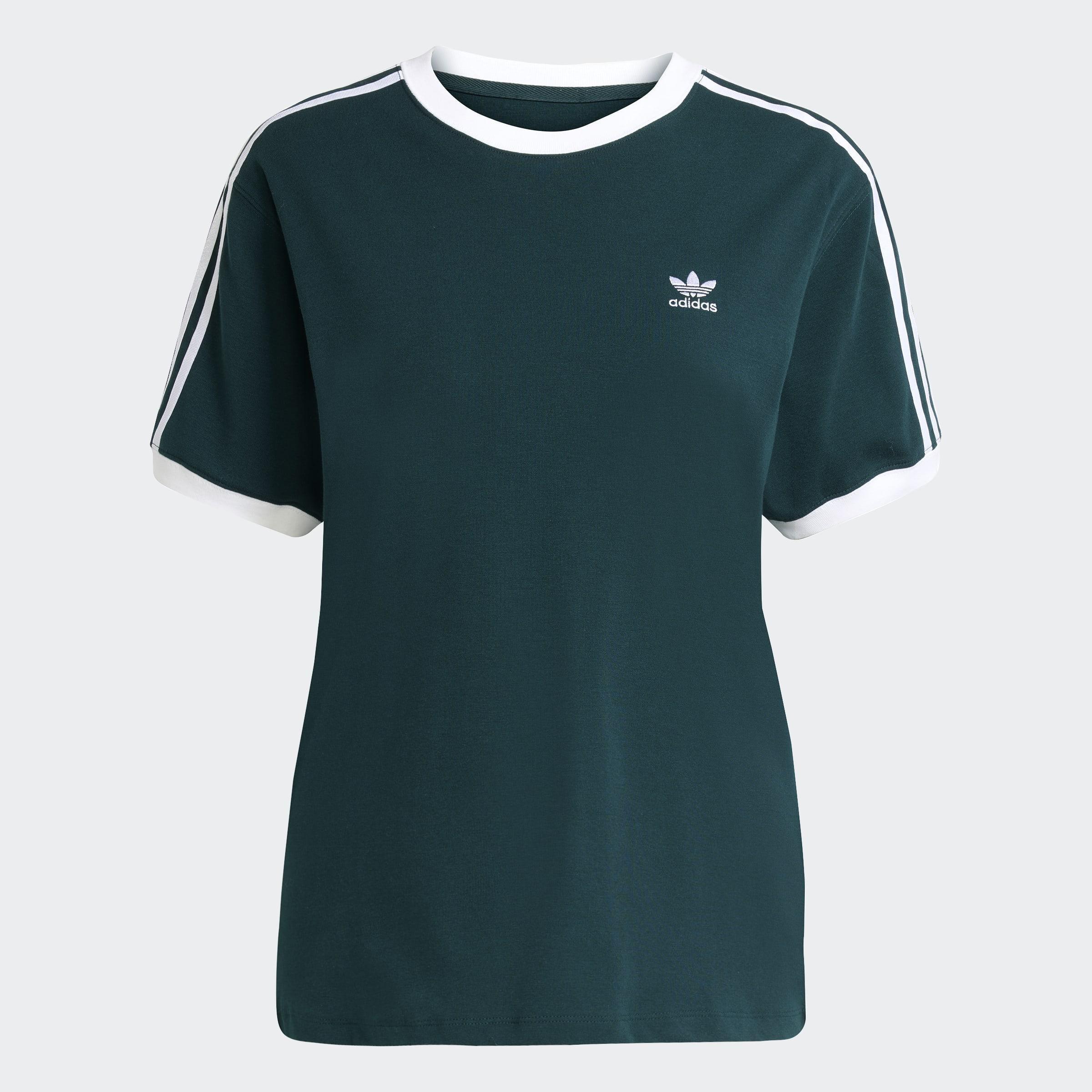 3-Stripes T-Shirt, Green, A701_ONE, large