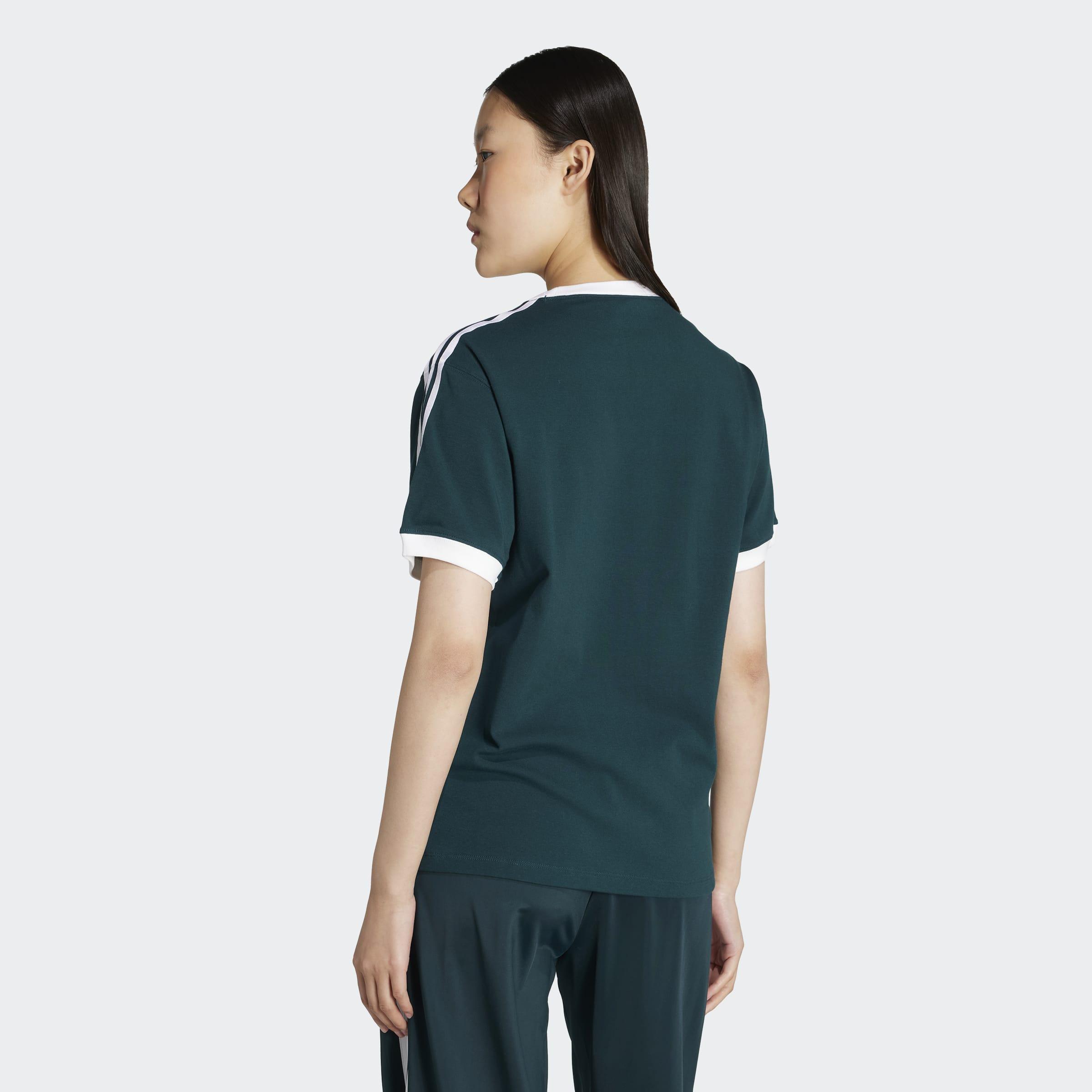 3-Stripes T-Shirt, Green, A701_ONE, large image number 1