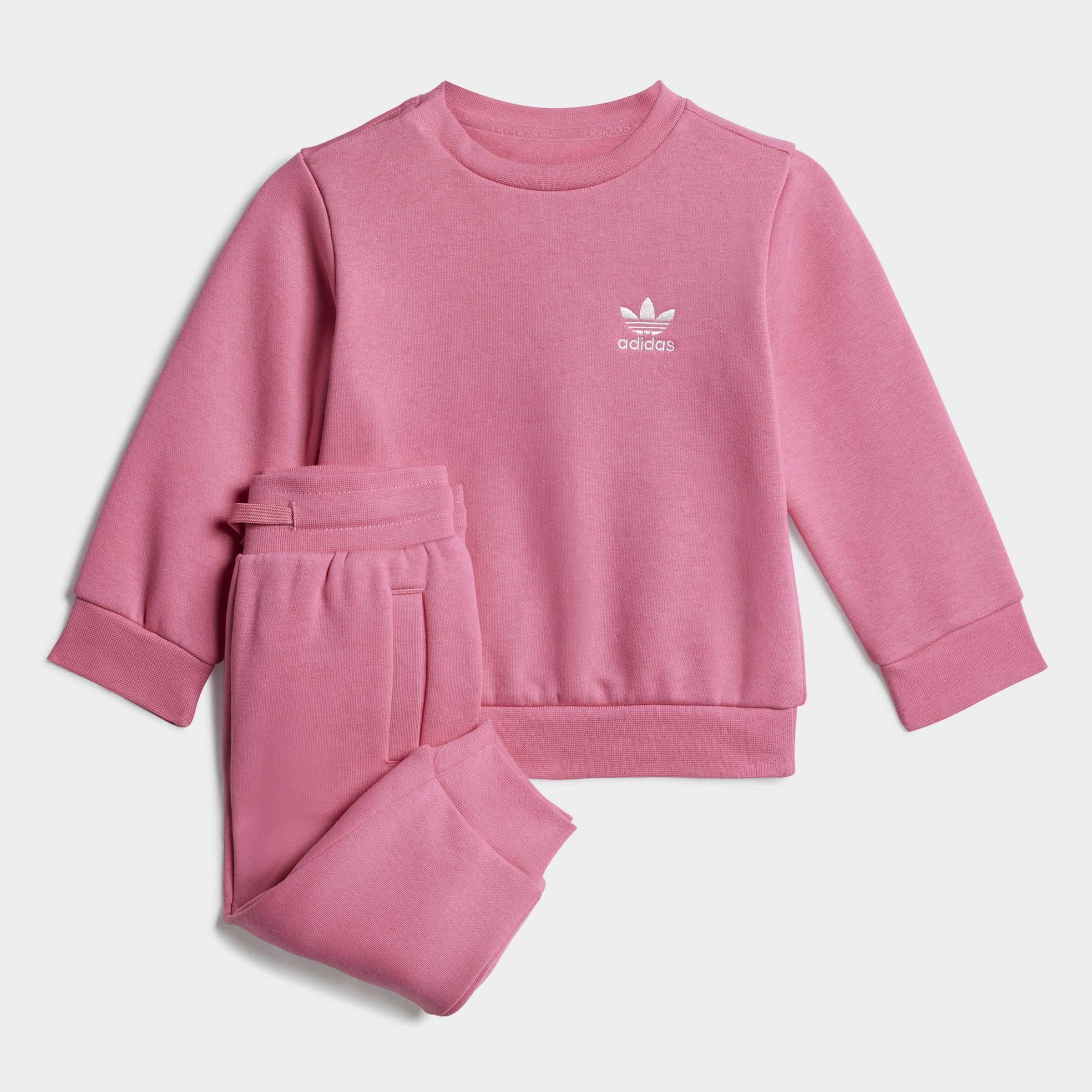 Kids Unisex Crew Set, Pink, A701_ONE, large image number 0