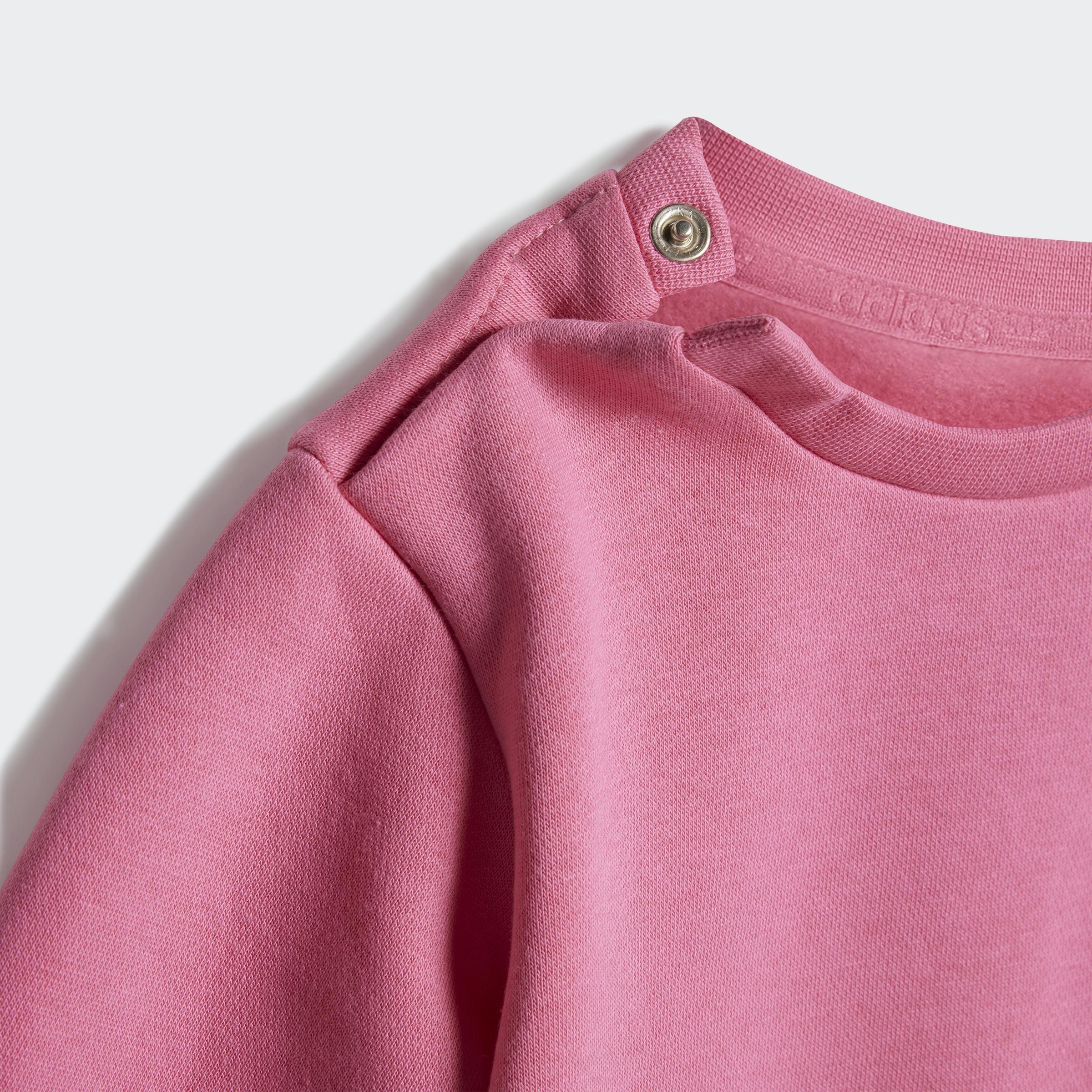 Kids Unisex Crew Set, Pink, A701_ONE, large image number 4