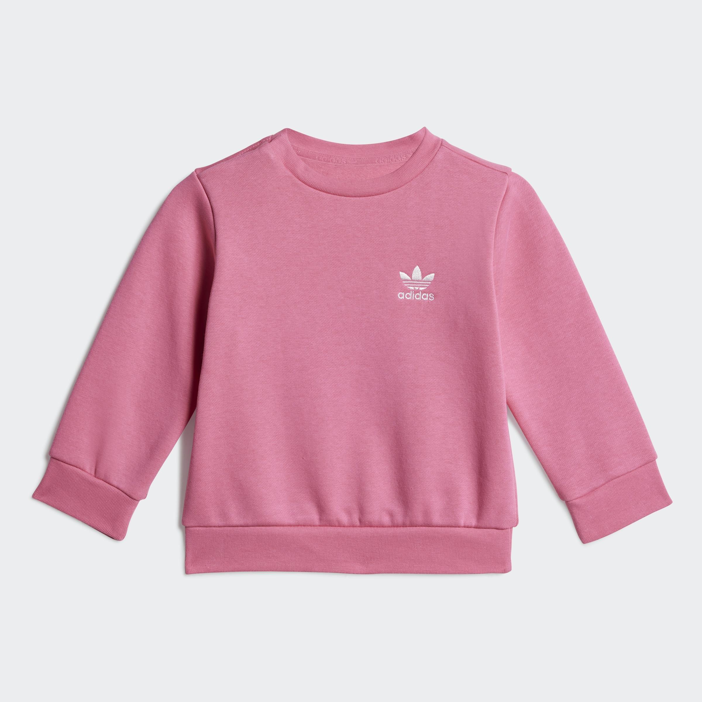 Kids Unisex Crew Set, Pink, A701_ONE, large image number 6