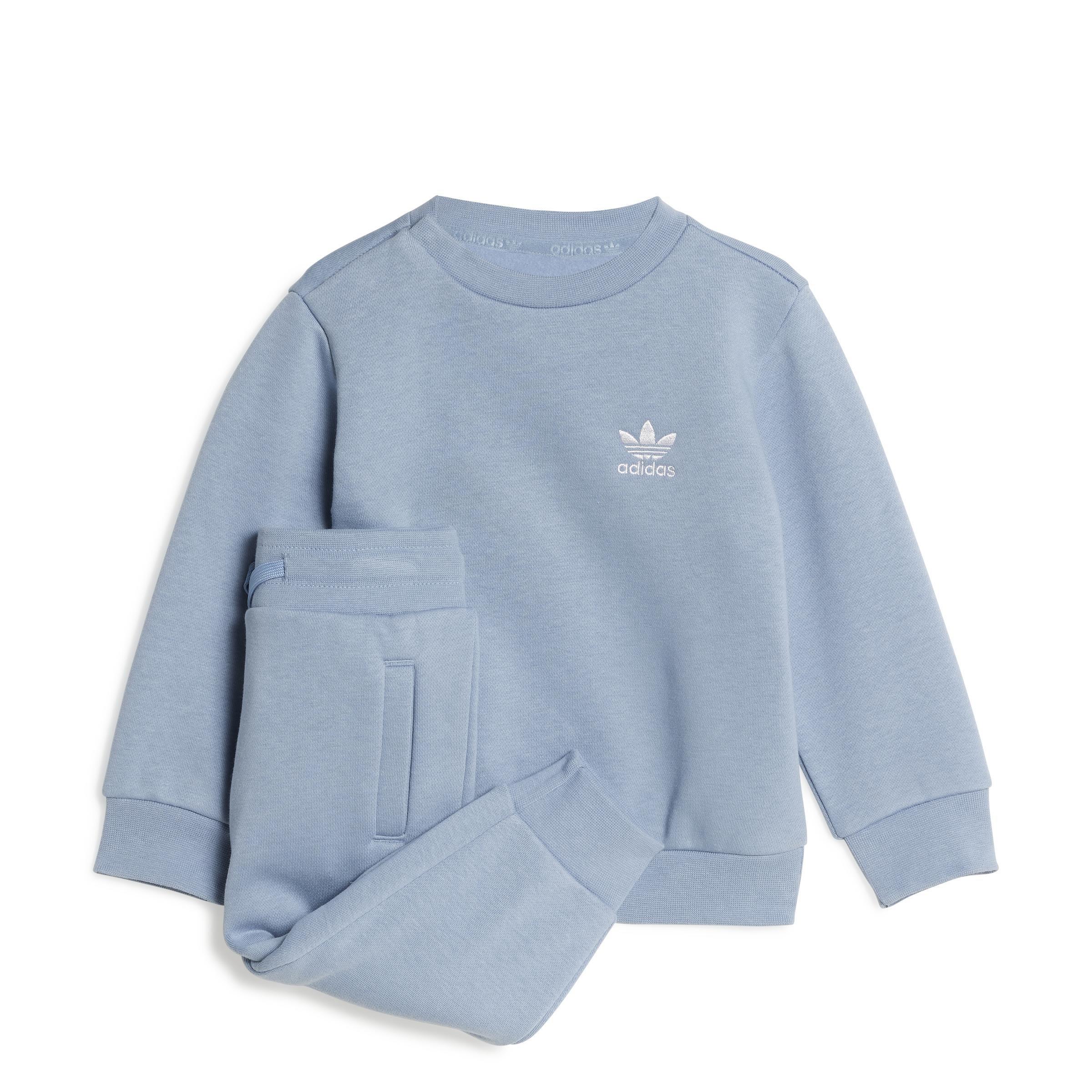 Kids Unisex Crew Set, Blue, , large image number 1